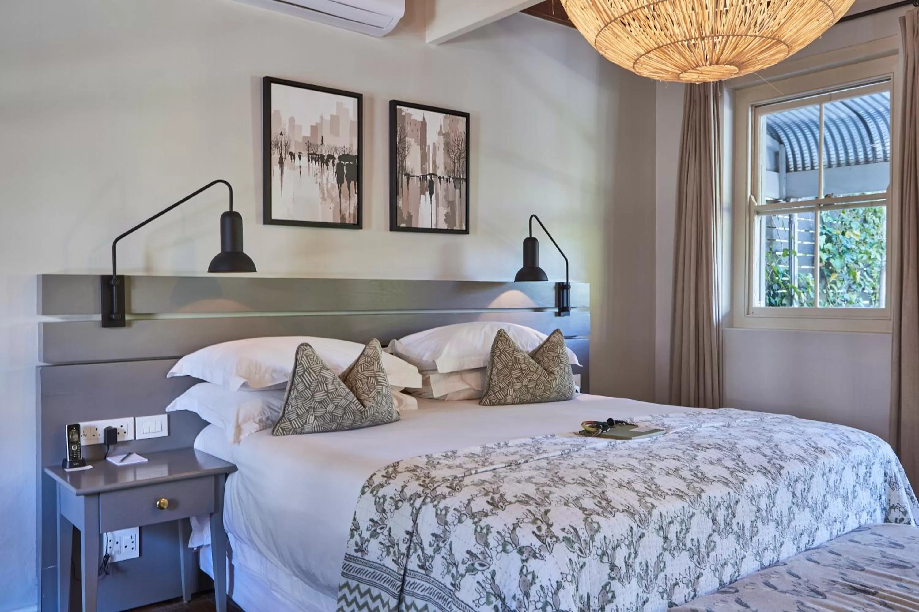 Bed in The Robertson Small Hotel and Spa by The Living Journey Collection