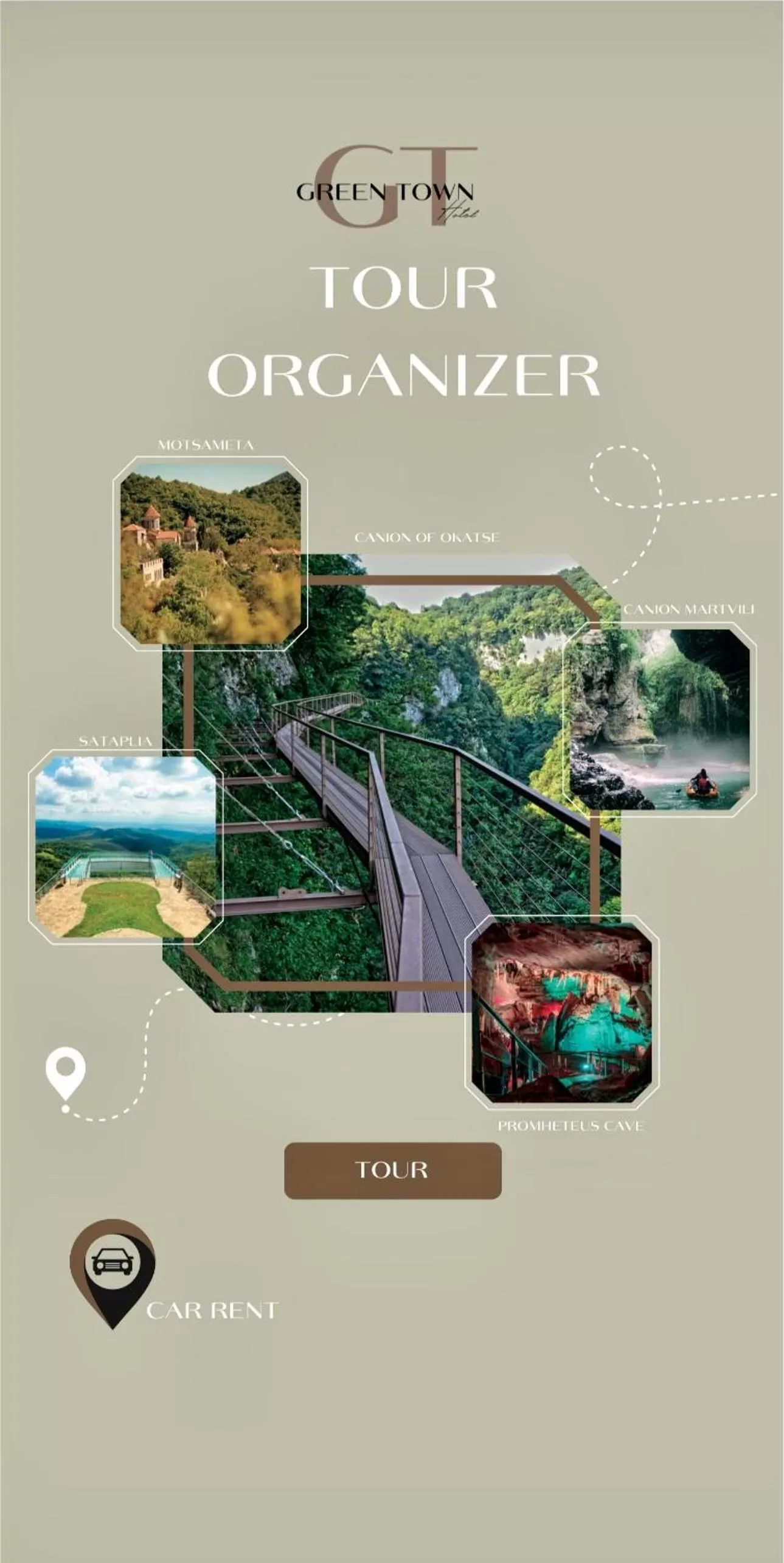 Nearby landmark, Floor Plan in Hotel Green Town