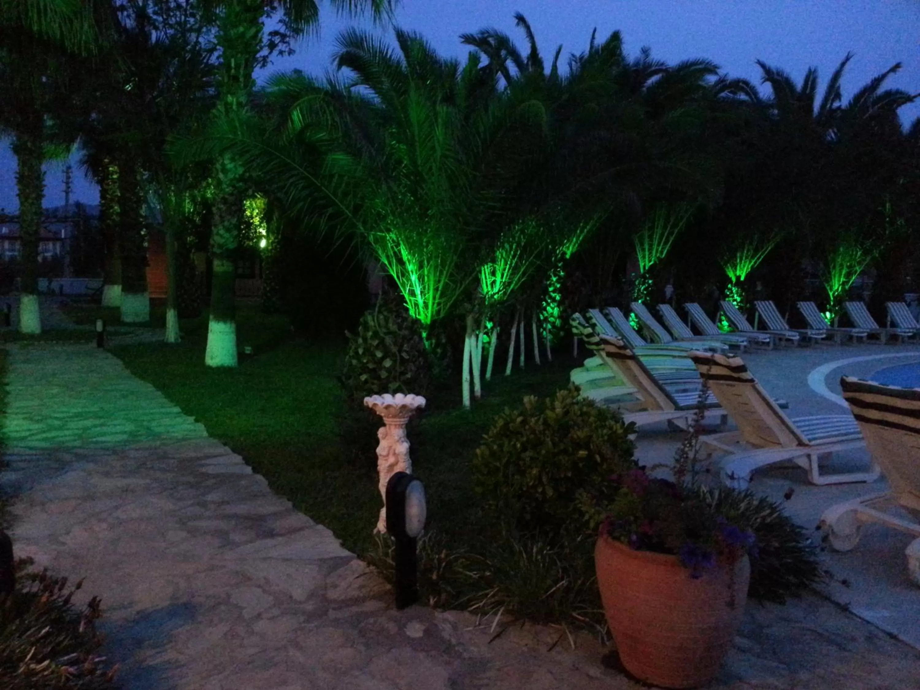 Garden in Hotel Palme Dalyan