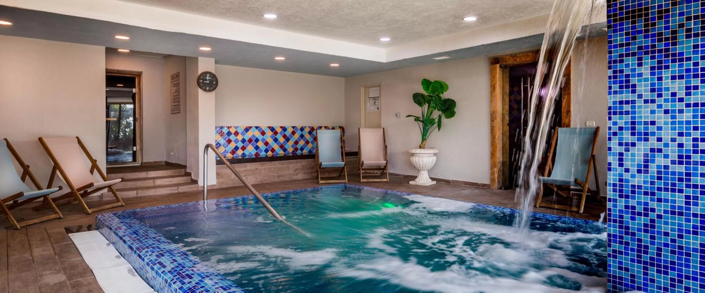 Hot Spring Bath in Hacienda Forest View Hotel