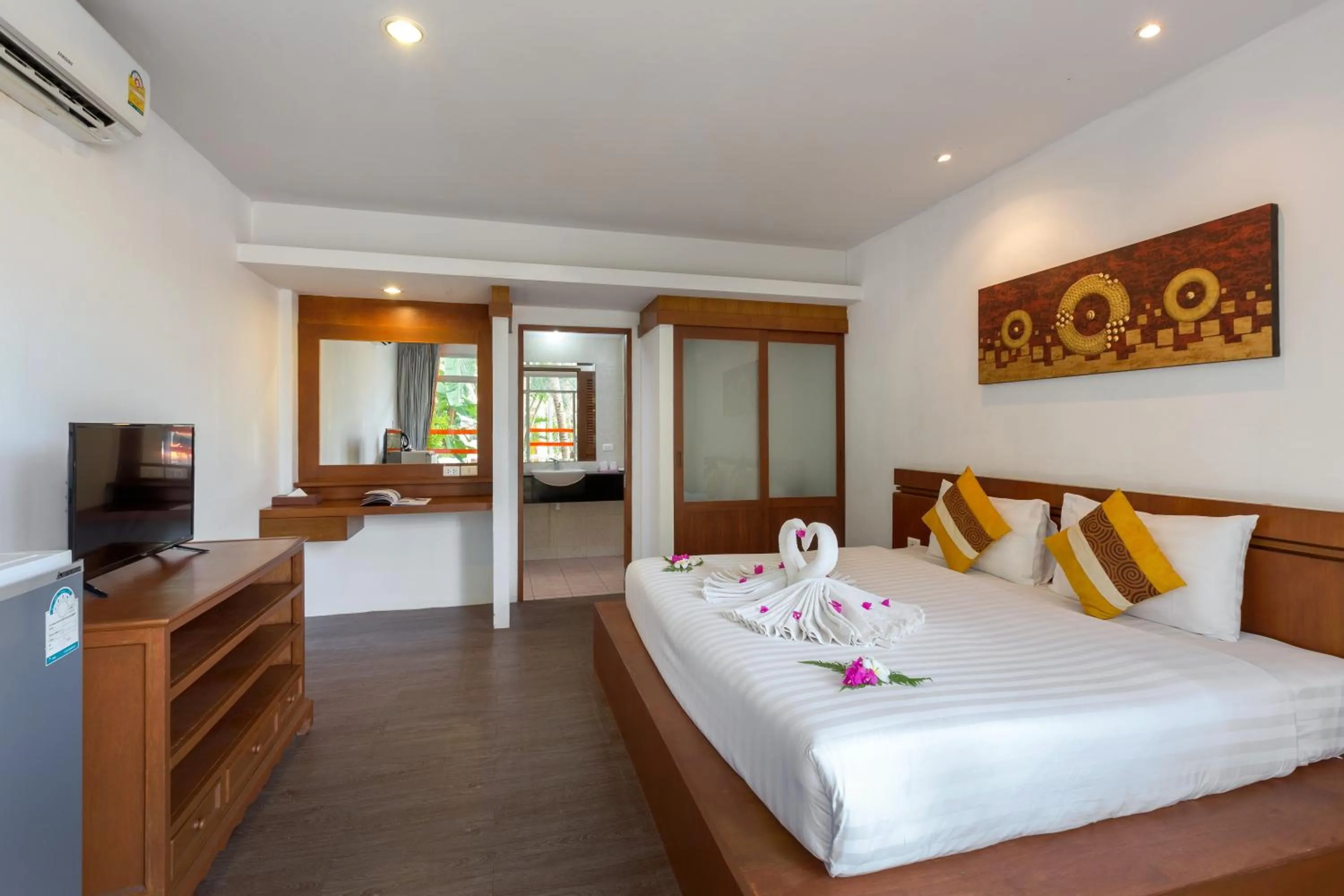 Bedroom, Bed in Phuket Sea Resort SHA Extra Plus