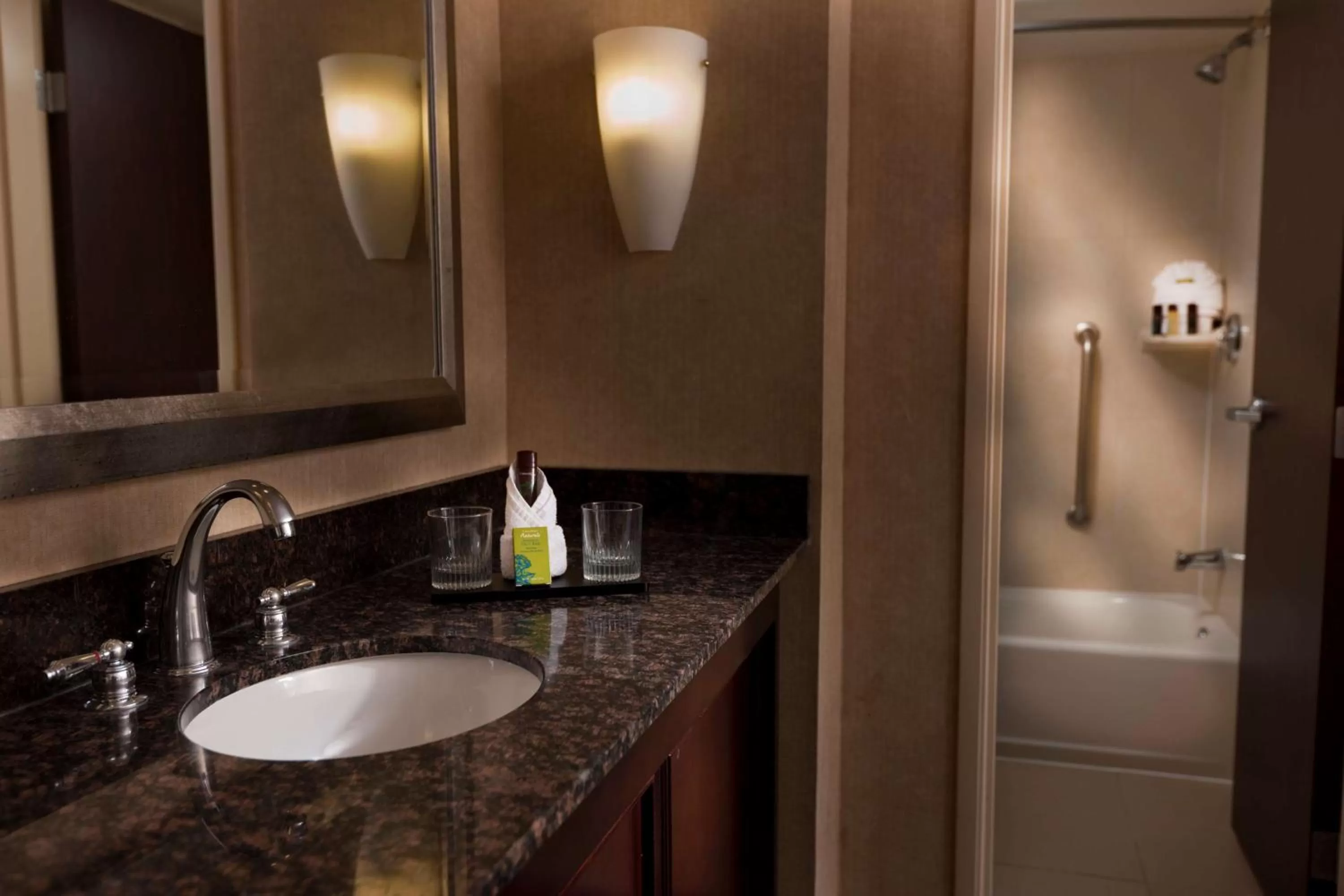 Bathroom in Embassy Suites Lubbock