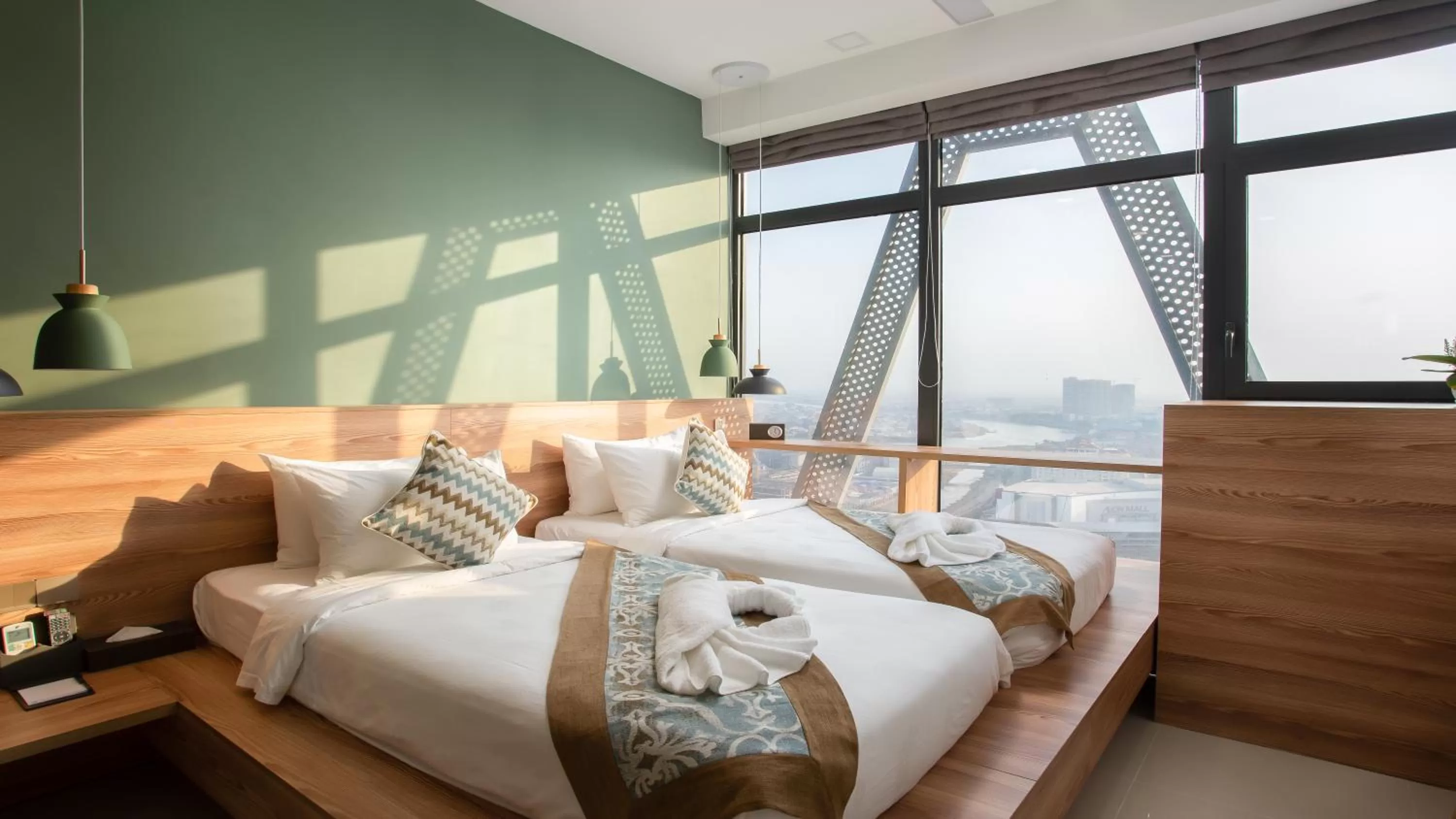 Bedroom, Bed in The Snowbell Hotel & Spa at The Bridge