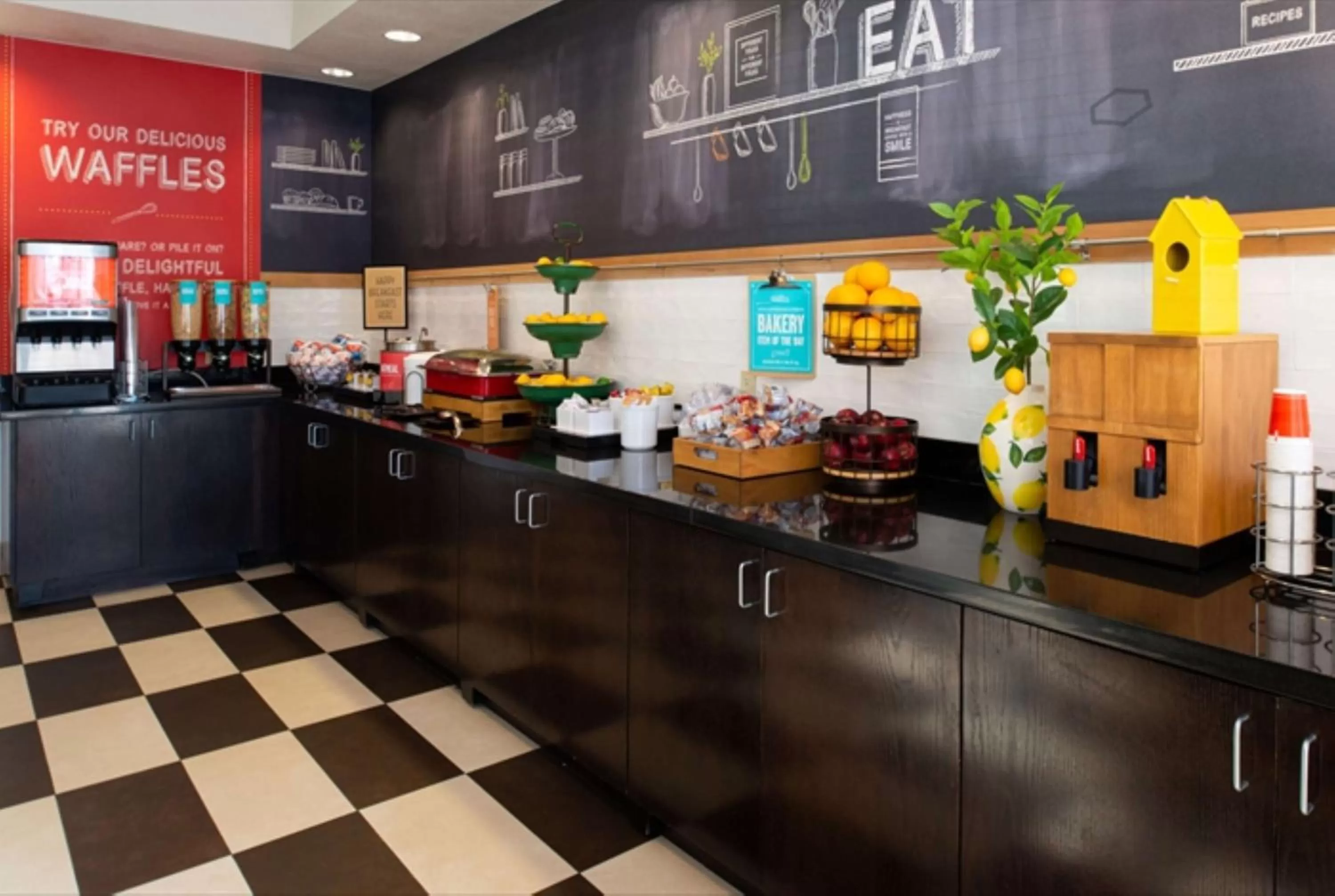 Breakfast in Hampton Inn Glenwood Springs