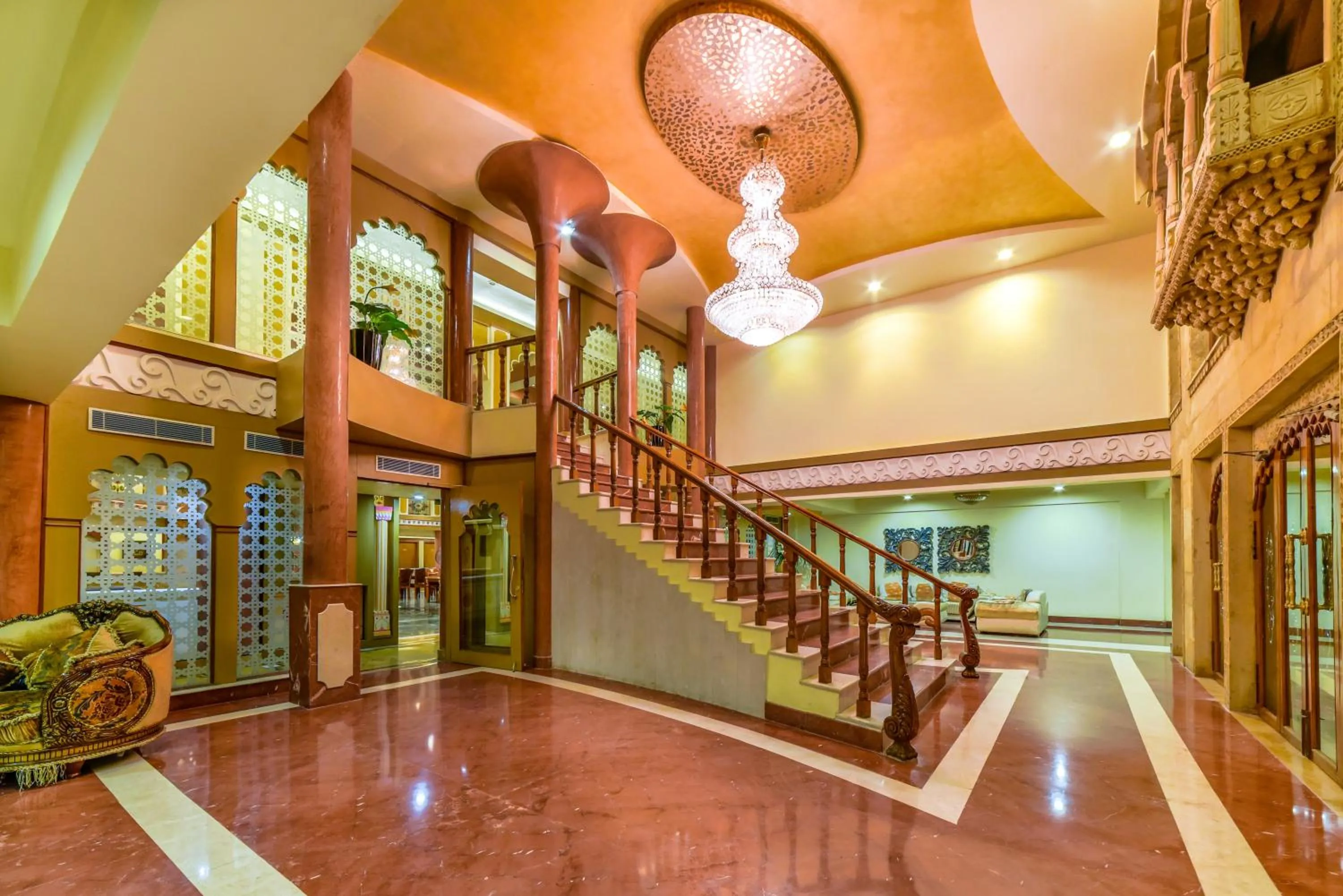 Property building in Chokhi Dhani The Palace Hotel