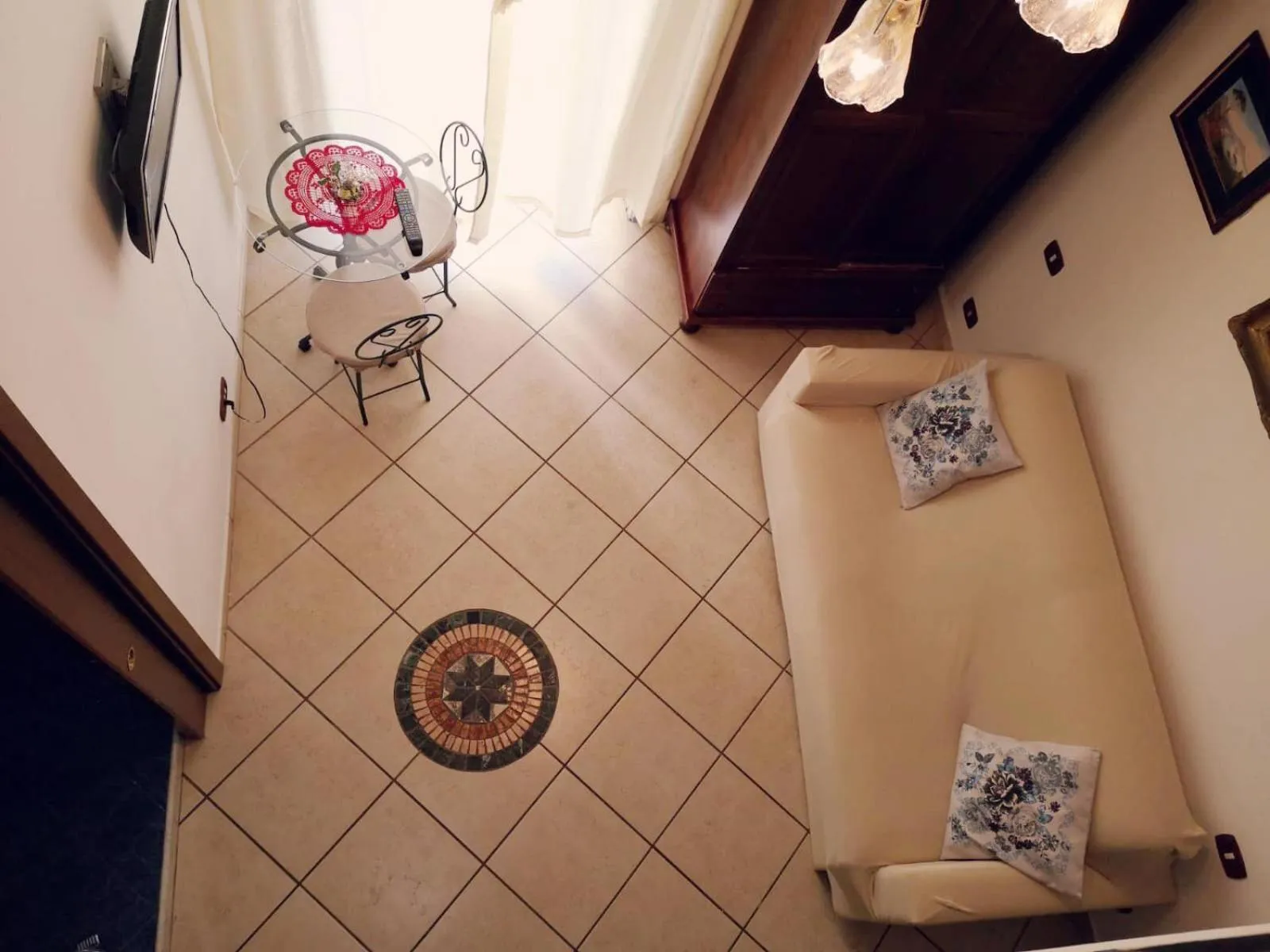 Photo of the whole room in B&B Art Suite Principe Umberto