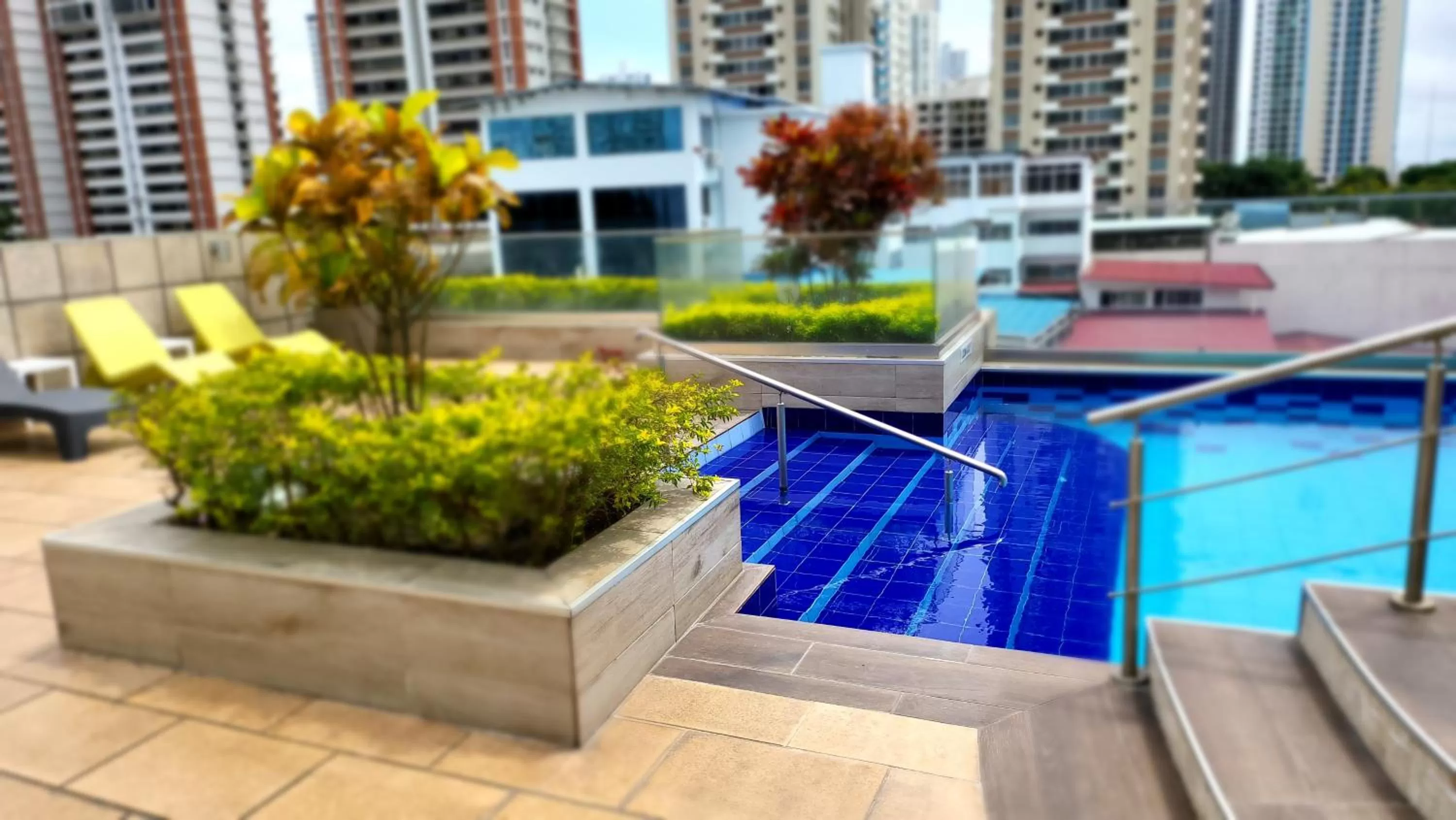 Pool view in Ramada Plaza by Wyndham Panama Punta Pacifica