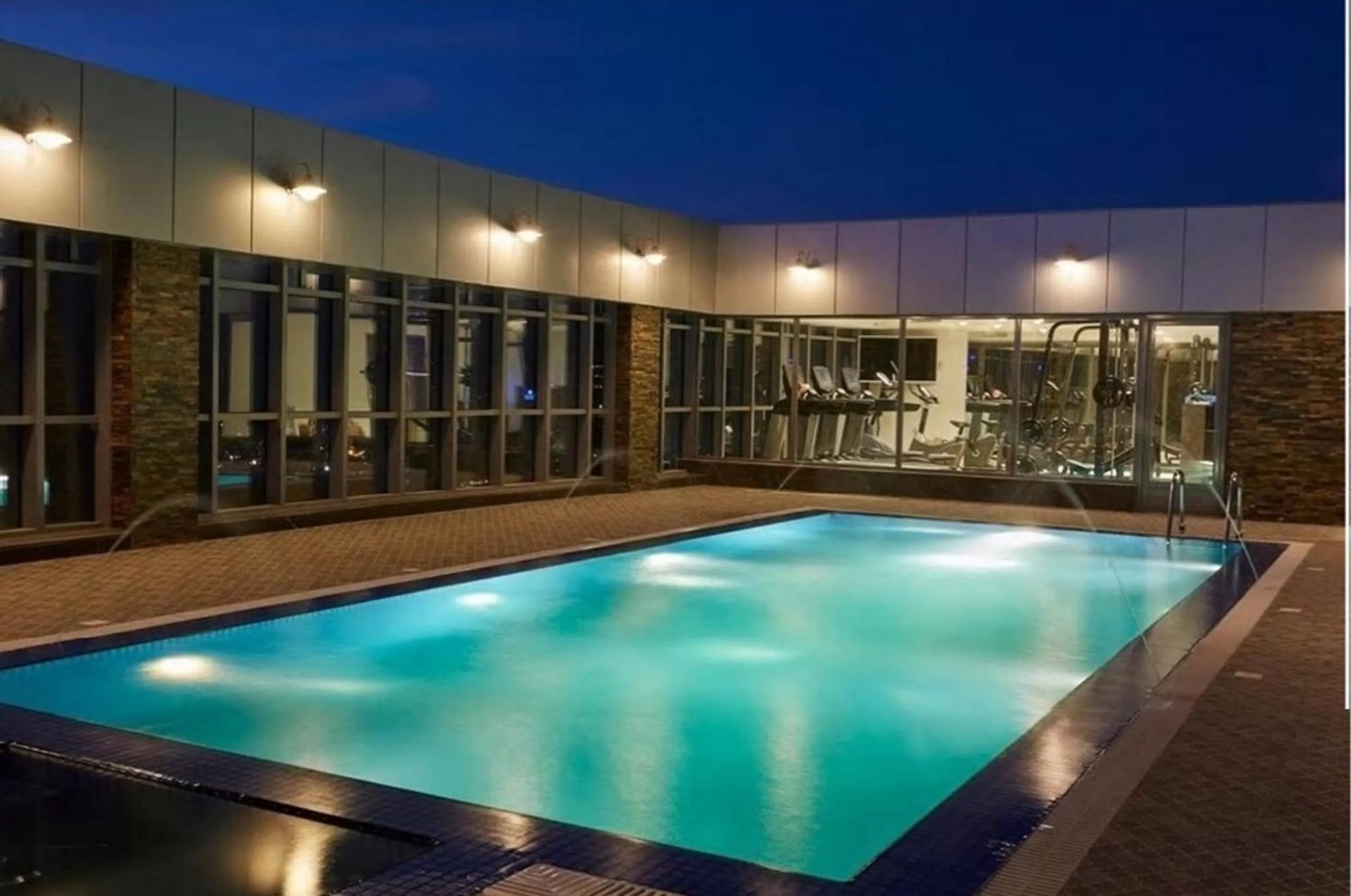 Swimming pool in AlHamra Hotel Kuwait