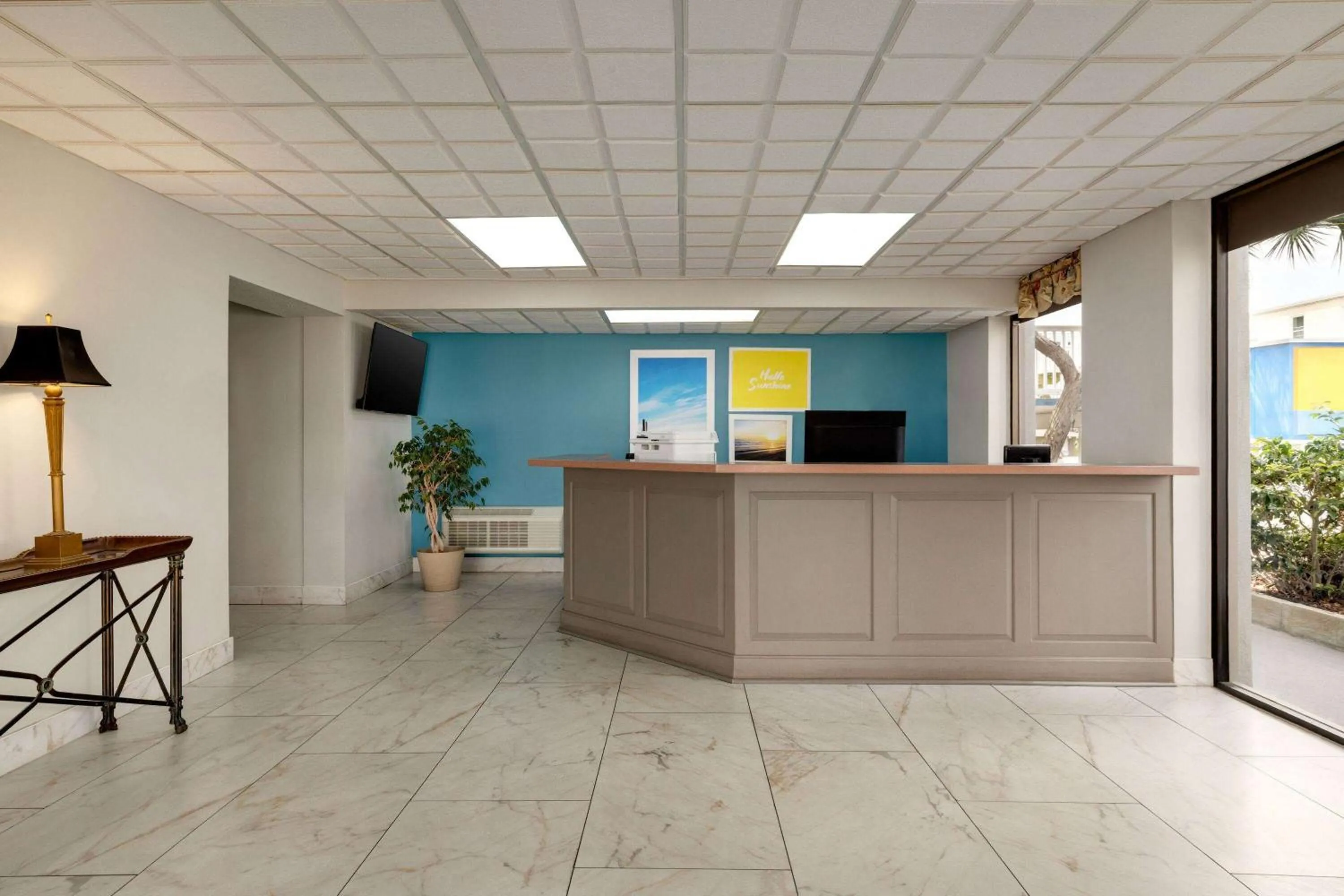 Lobby or reception in Days Inn by Wyndham Myrtle Beach-Beach Front