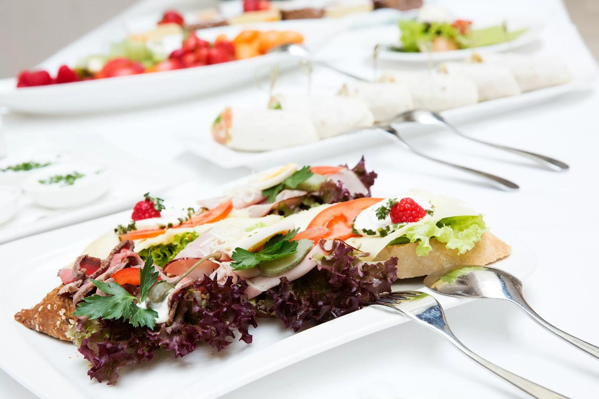 Food and drinks in Hotel Sandwirth