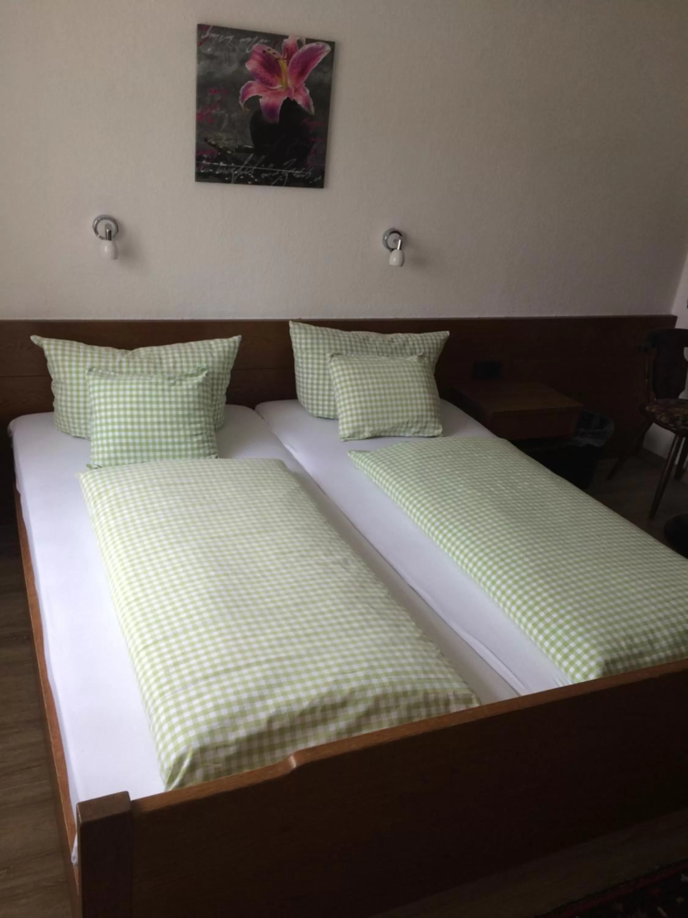 Bed in Hotel Fürstenhof