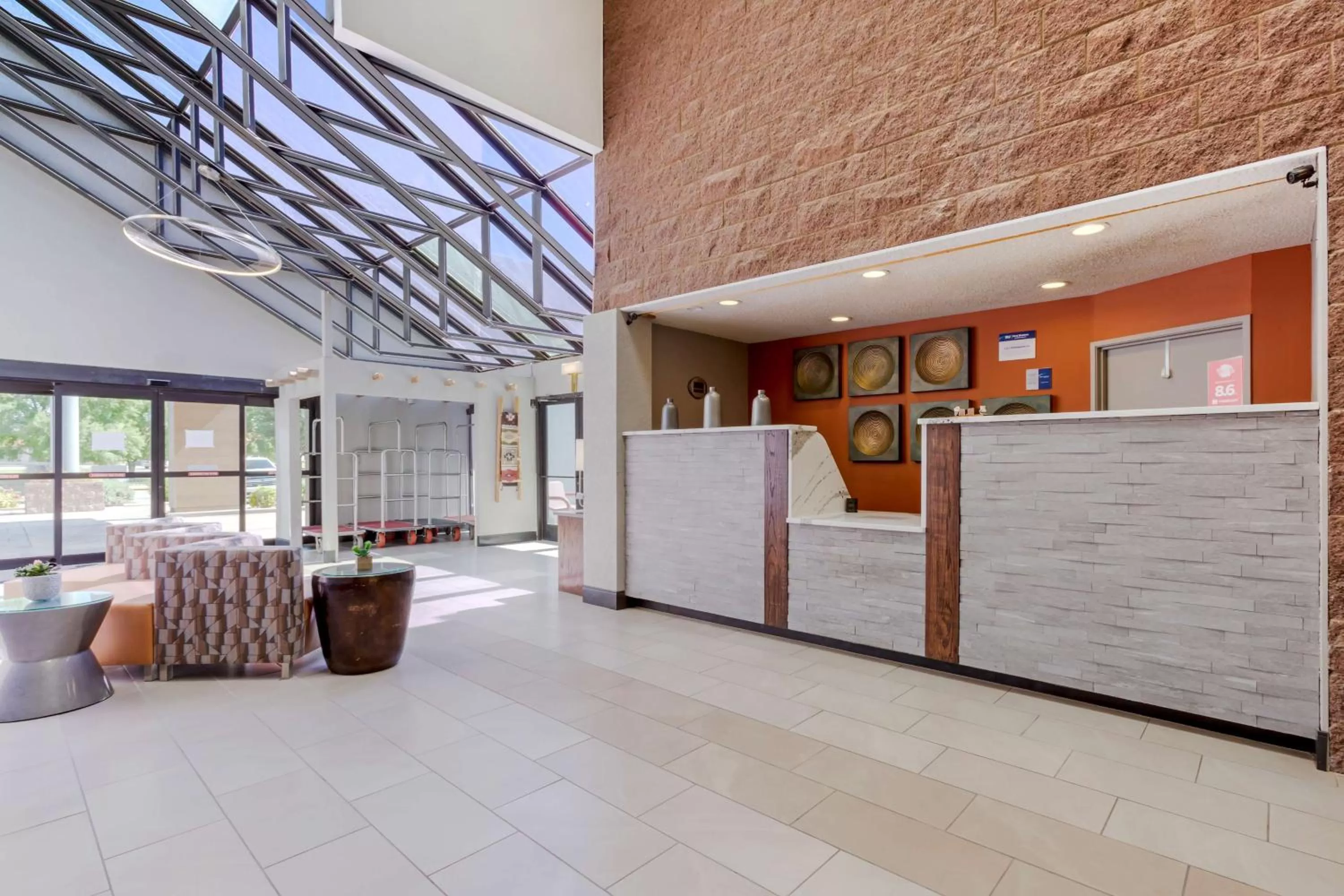 Lobby or reception in Best Western Pecos Inn