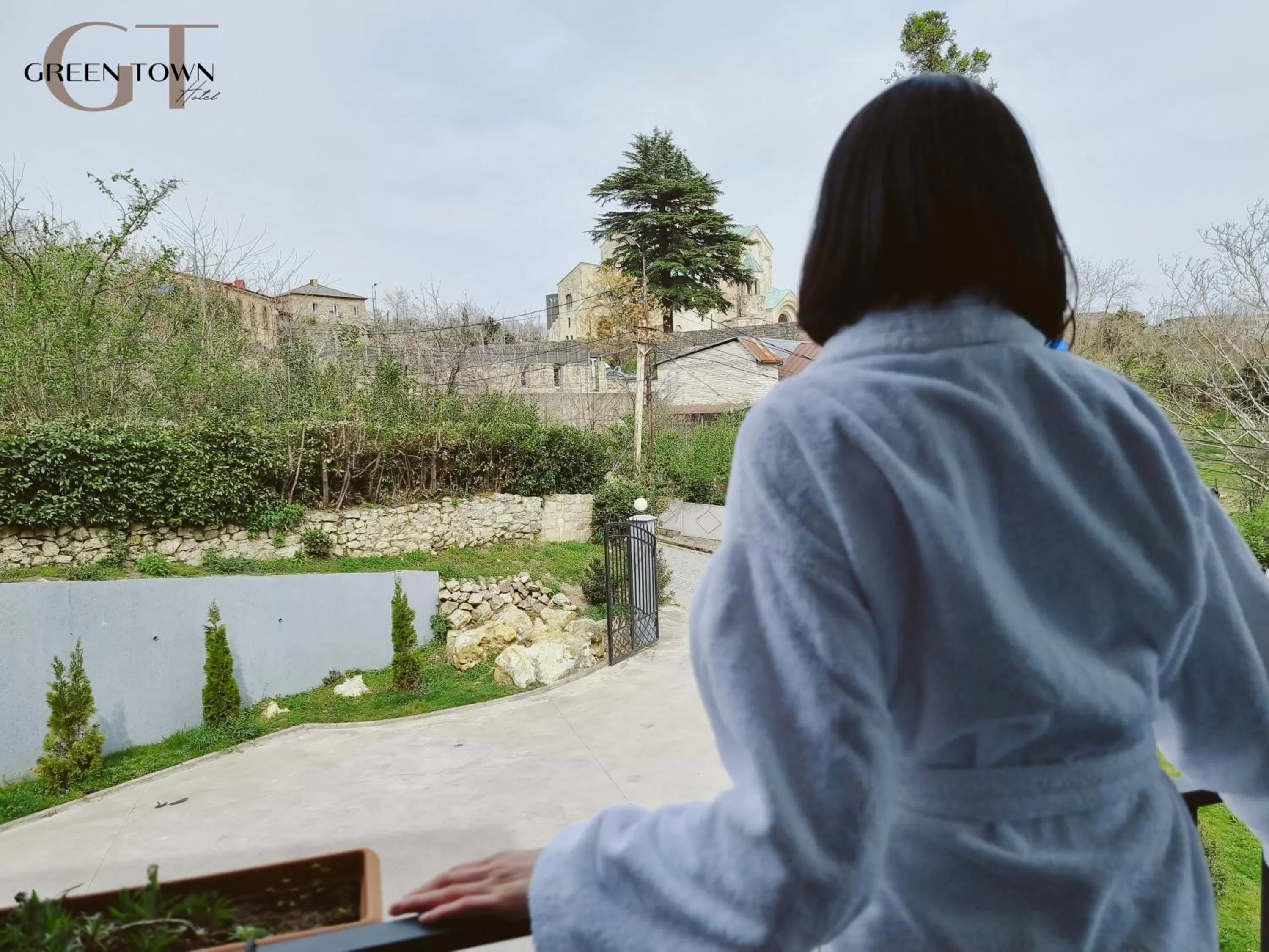 View (from property/room), Pool View in Hotel Green Town