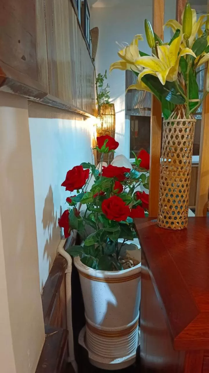 Seating area in Maison Model d'Angkor