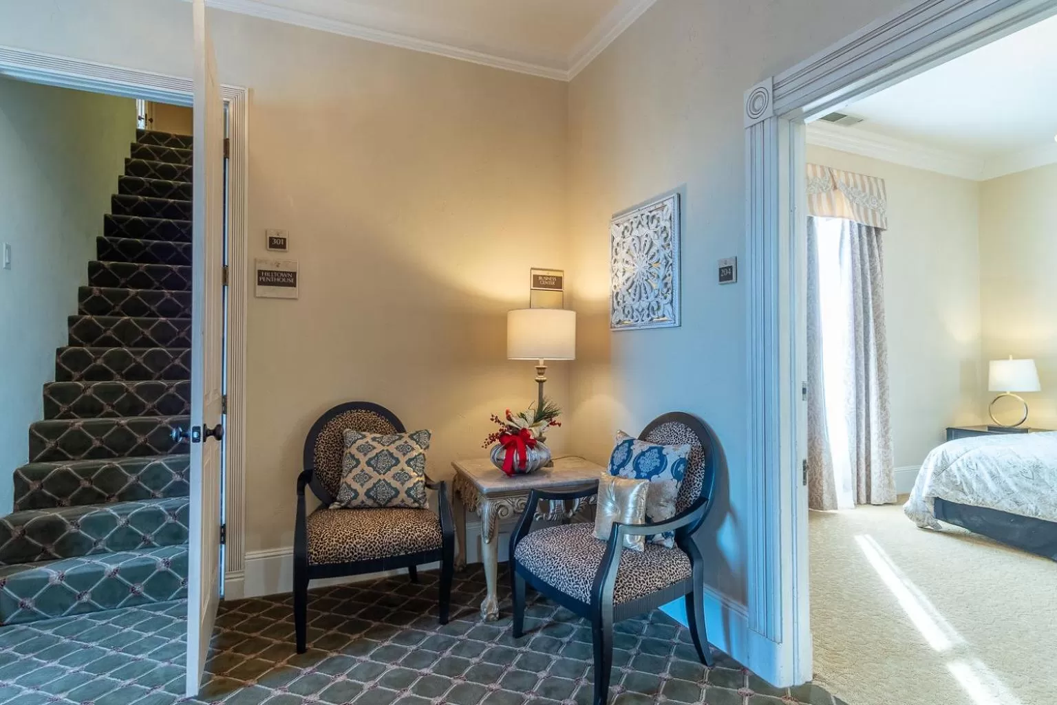 Property building, Bed in Chateau Coralini