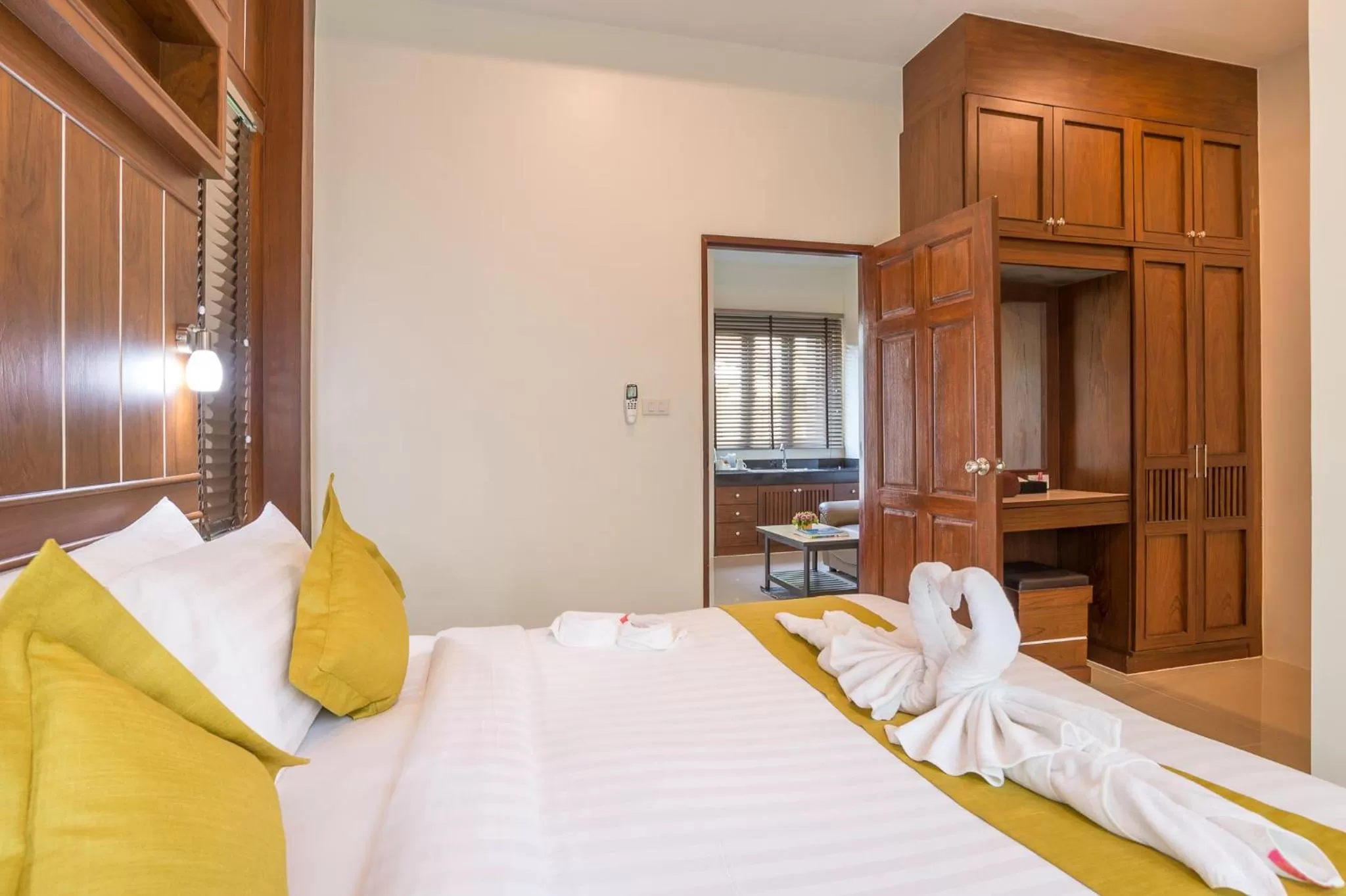 Bed in The Scene Cliff View Villas