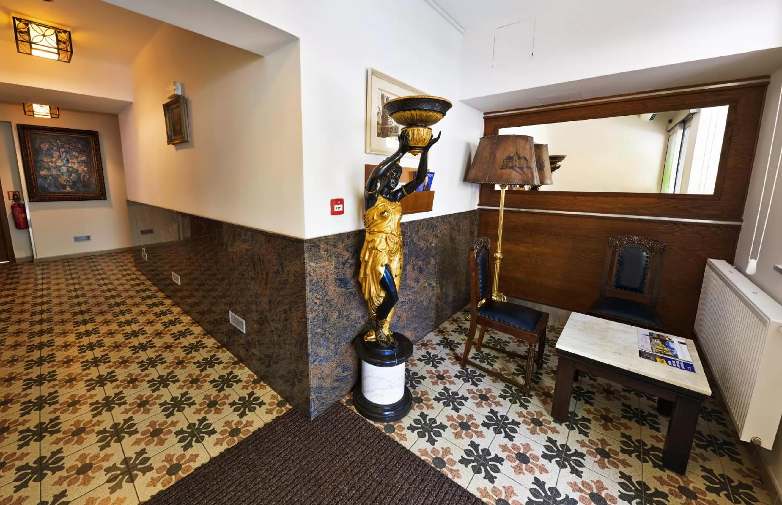 Lobby or reception in Parkhotel Forest