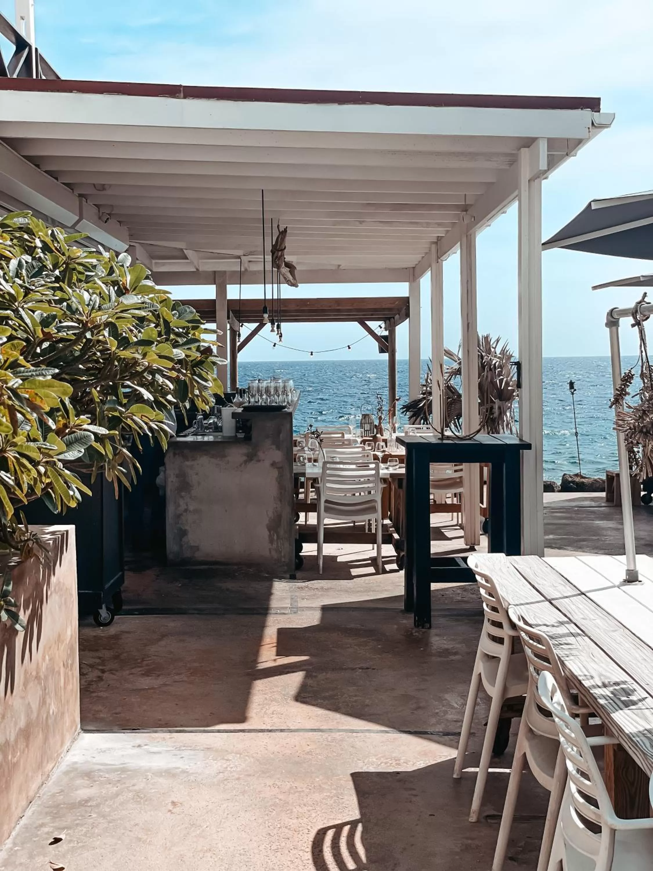 Dining area in BijBlauw