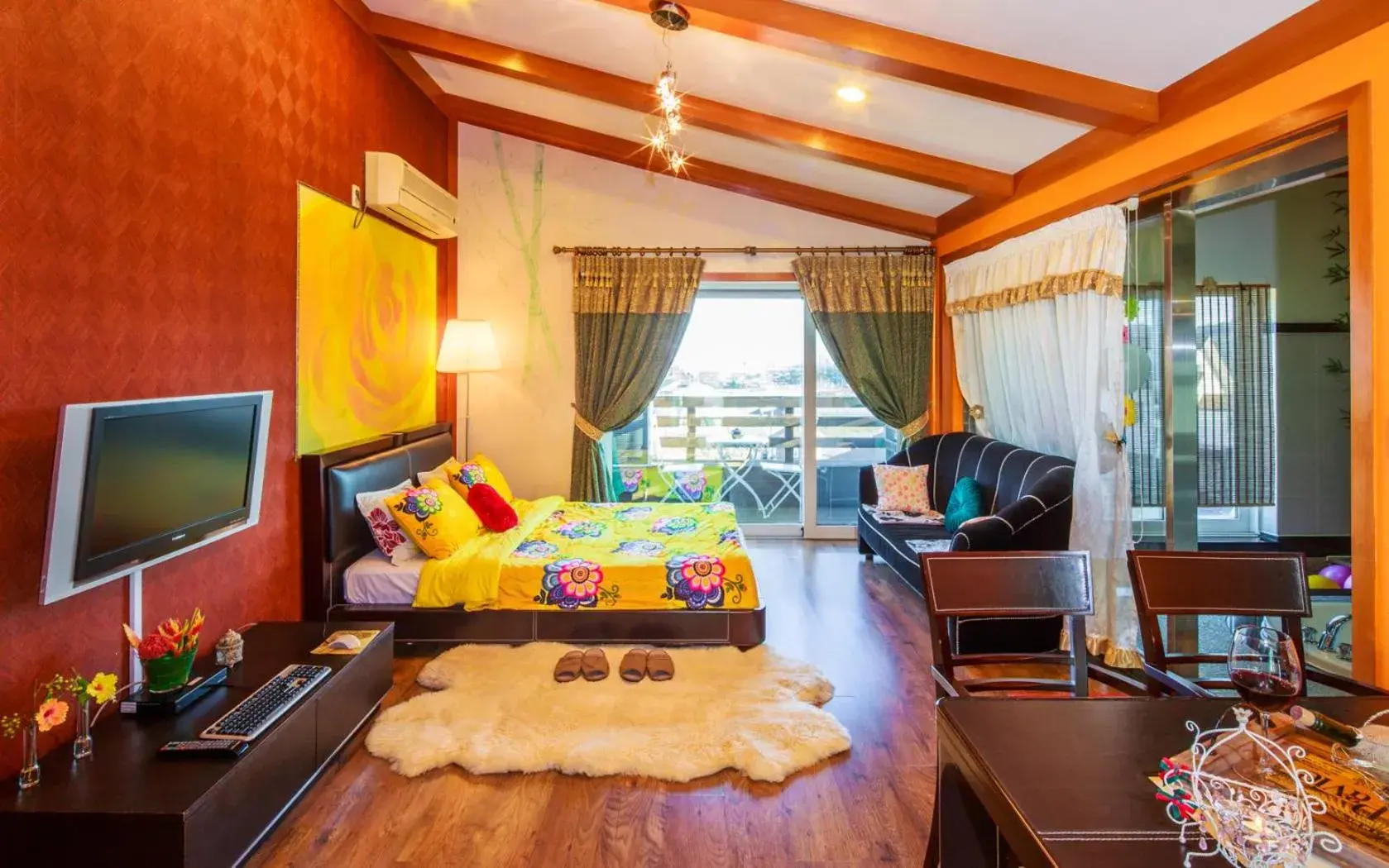 Deluxe Double Room in Casa Seorak Bed and Breakfast Deluxe Double Room in Casa Seorak Bed and Breakfast