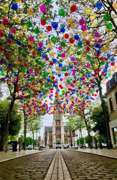 City view in B & B Les Secrets des Loges