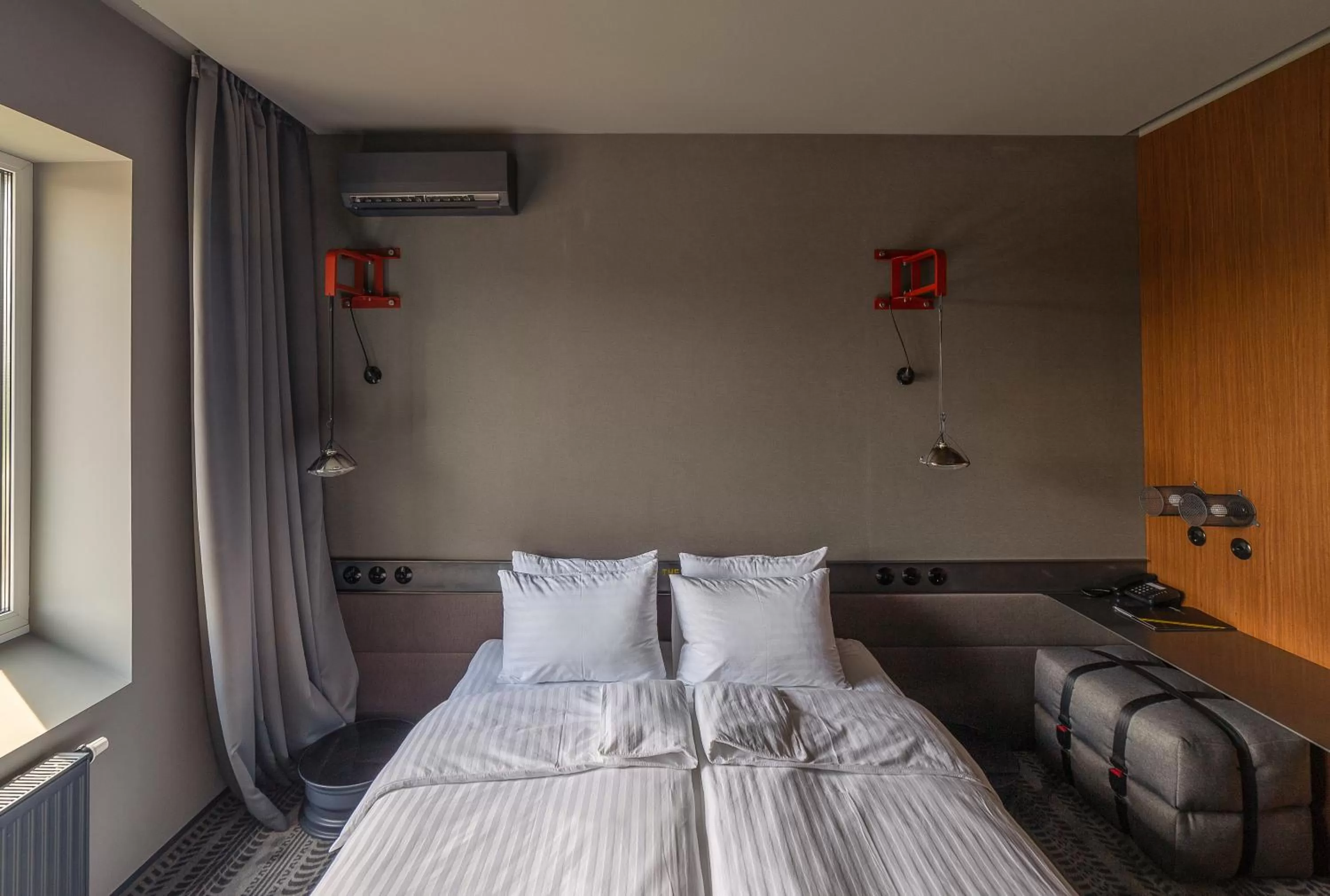 Bed in Дизайн-готель ROAD