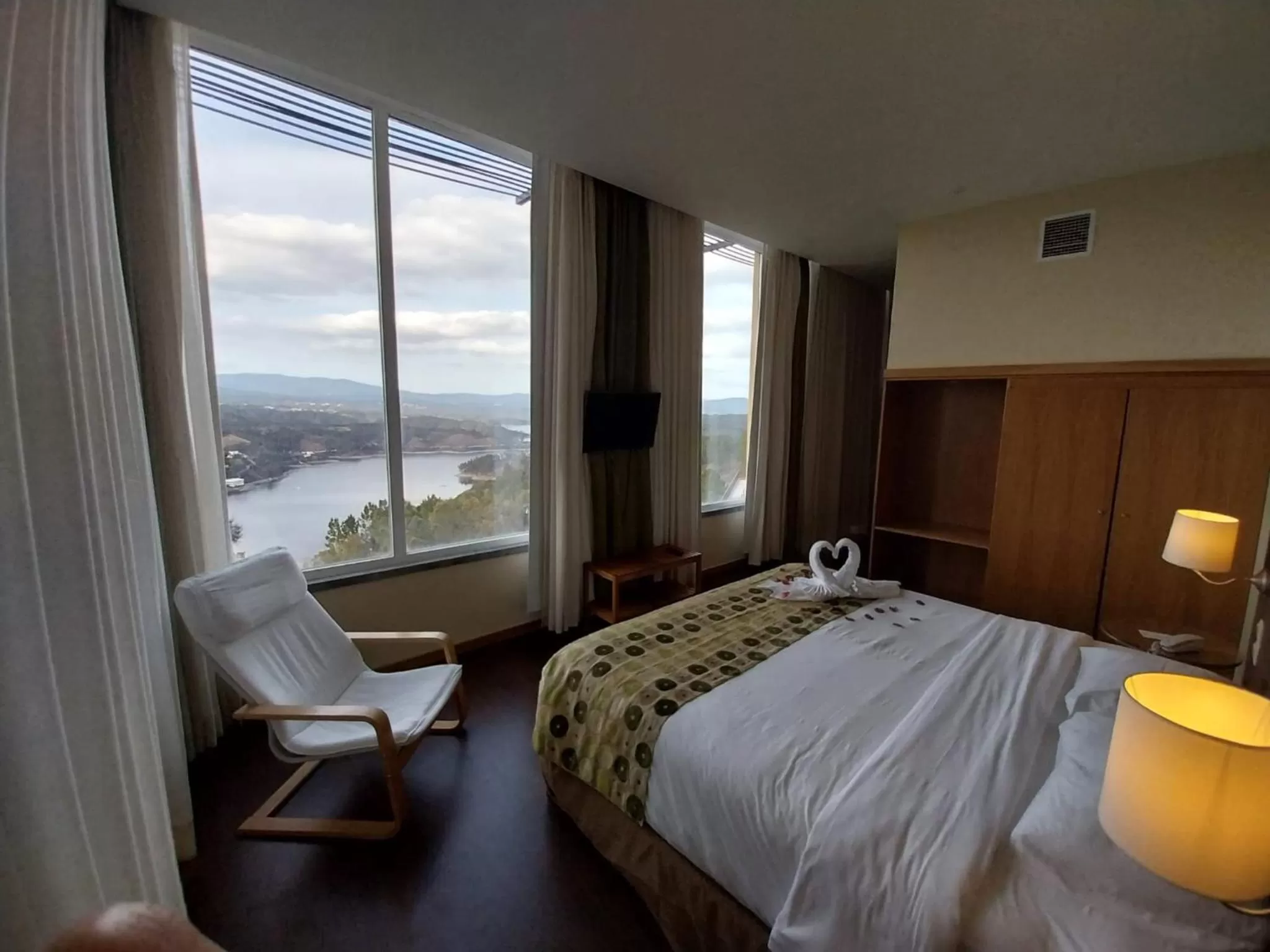 Decorative detail, Bed in Hotel Da Montanha