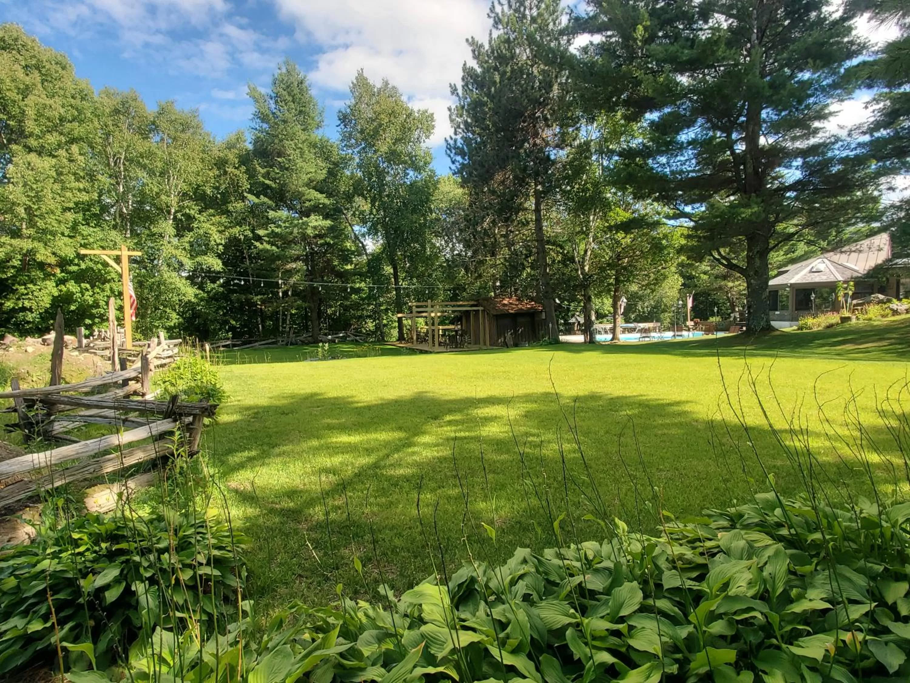 Garden in Summit Lodge