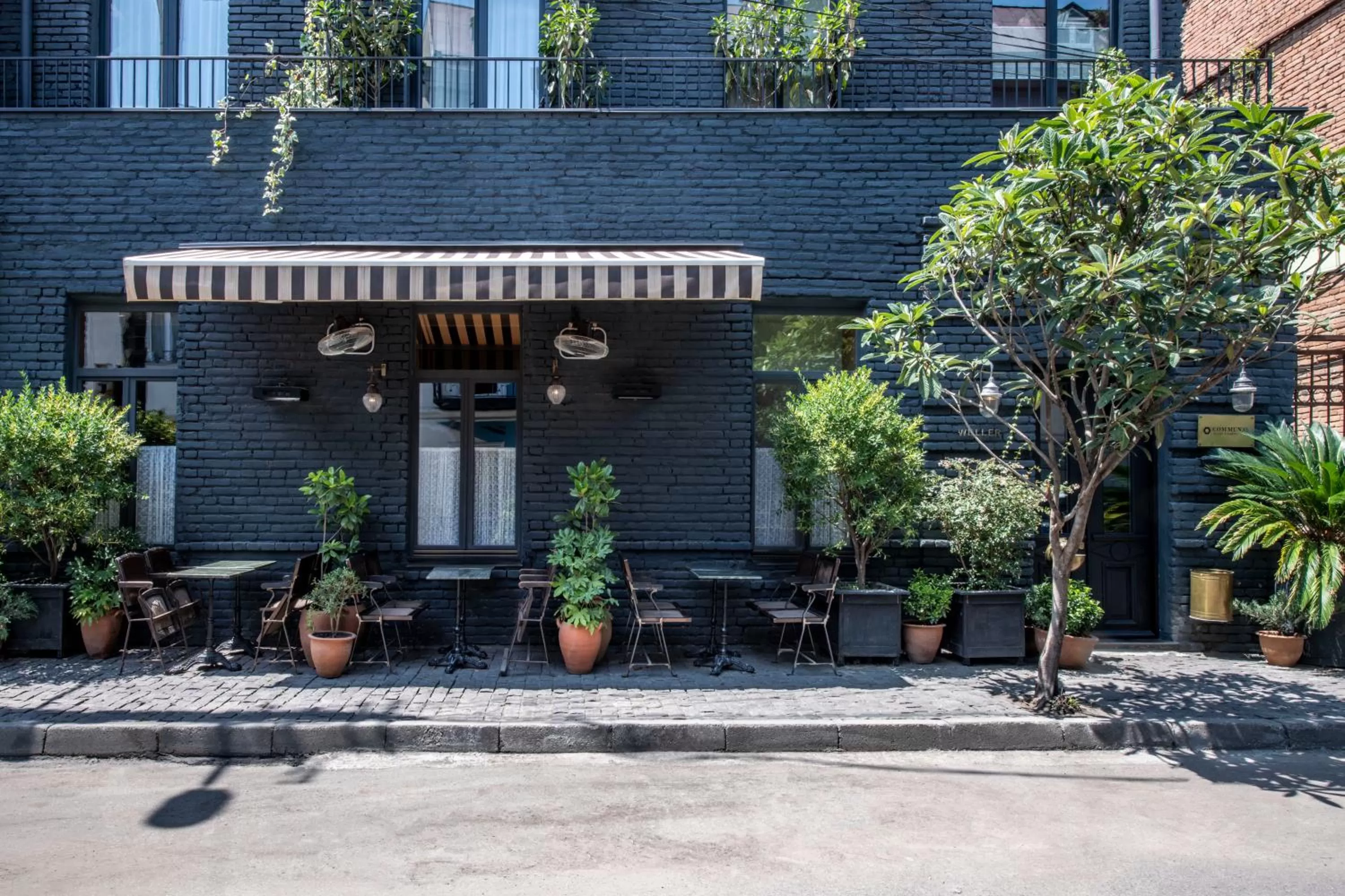 Facade/entrance in Communal Hotel Plekhanovi