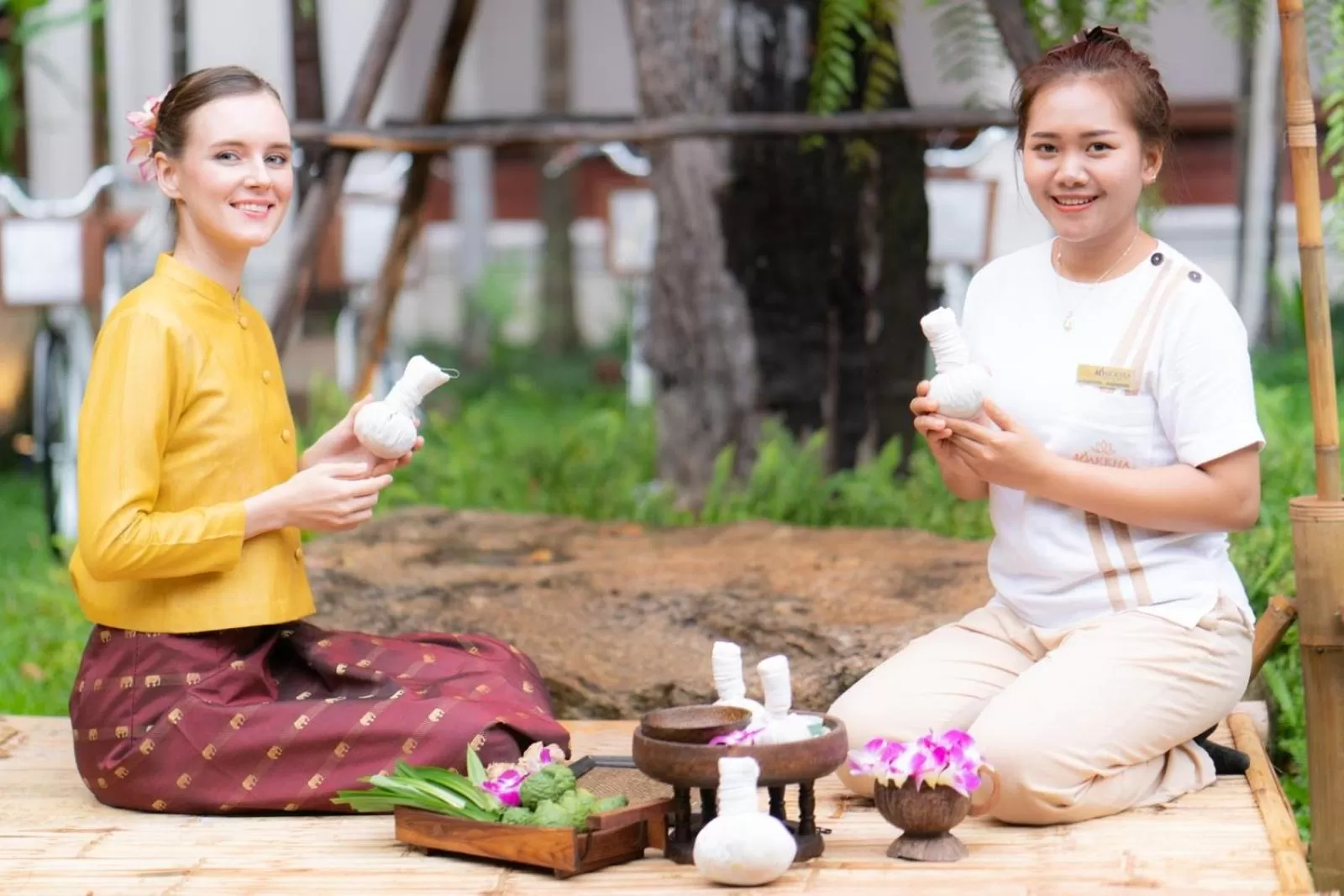 Staff in Phra Singh Village