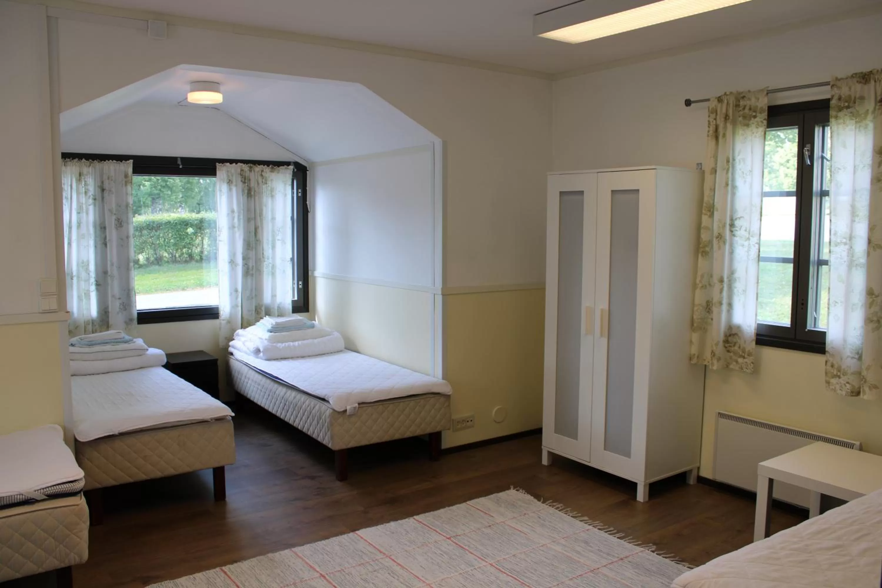 Bed in Visulahti Cottages