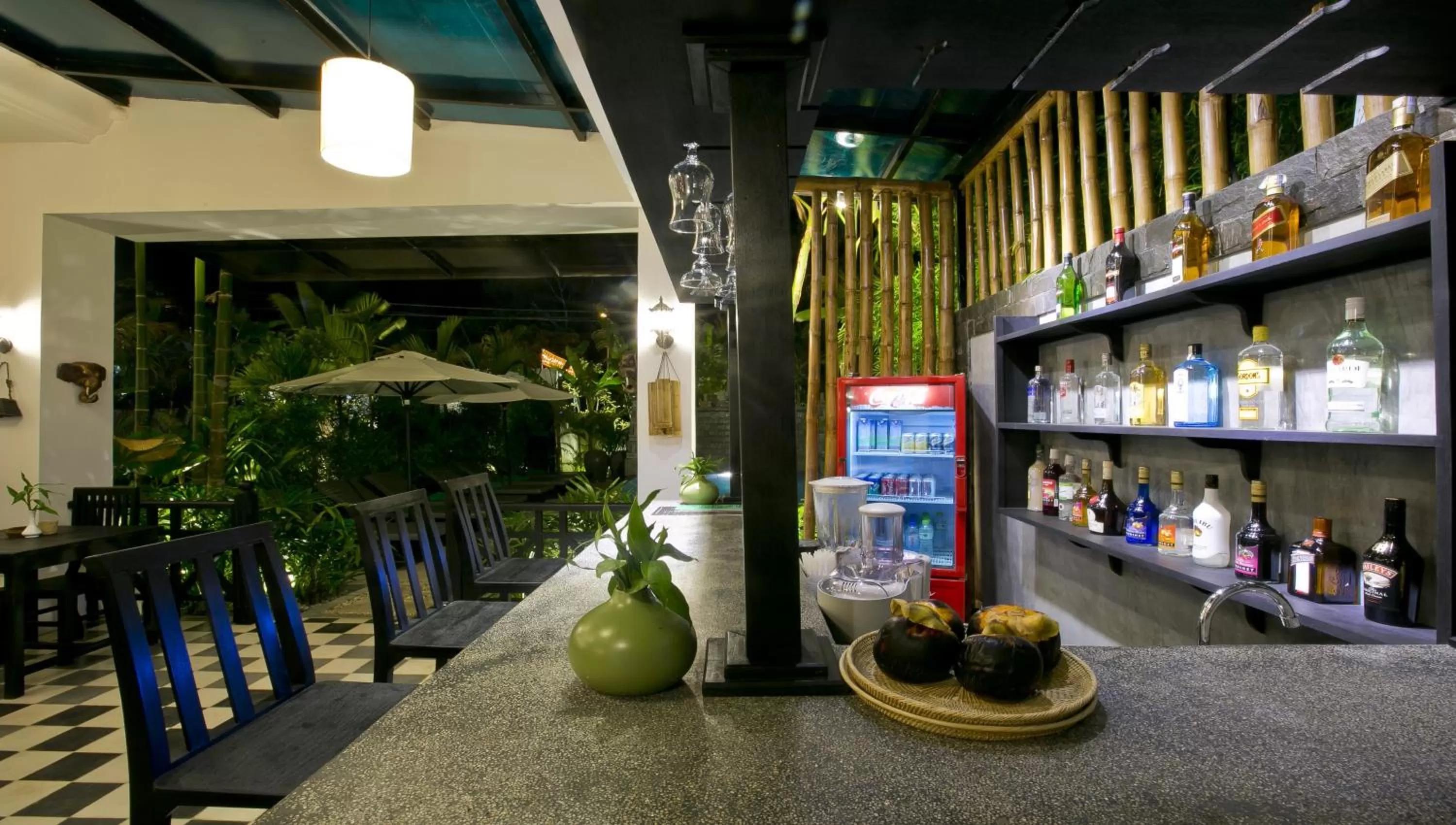 Lounge or bar in The Cyclo d'Angkor Boutique Hotel