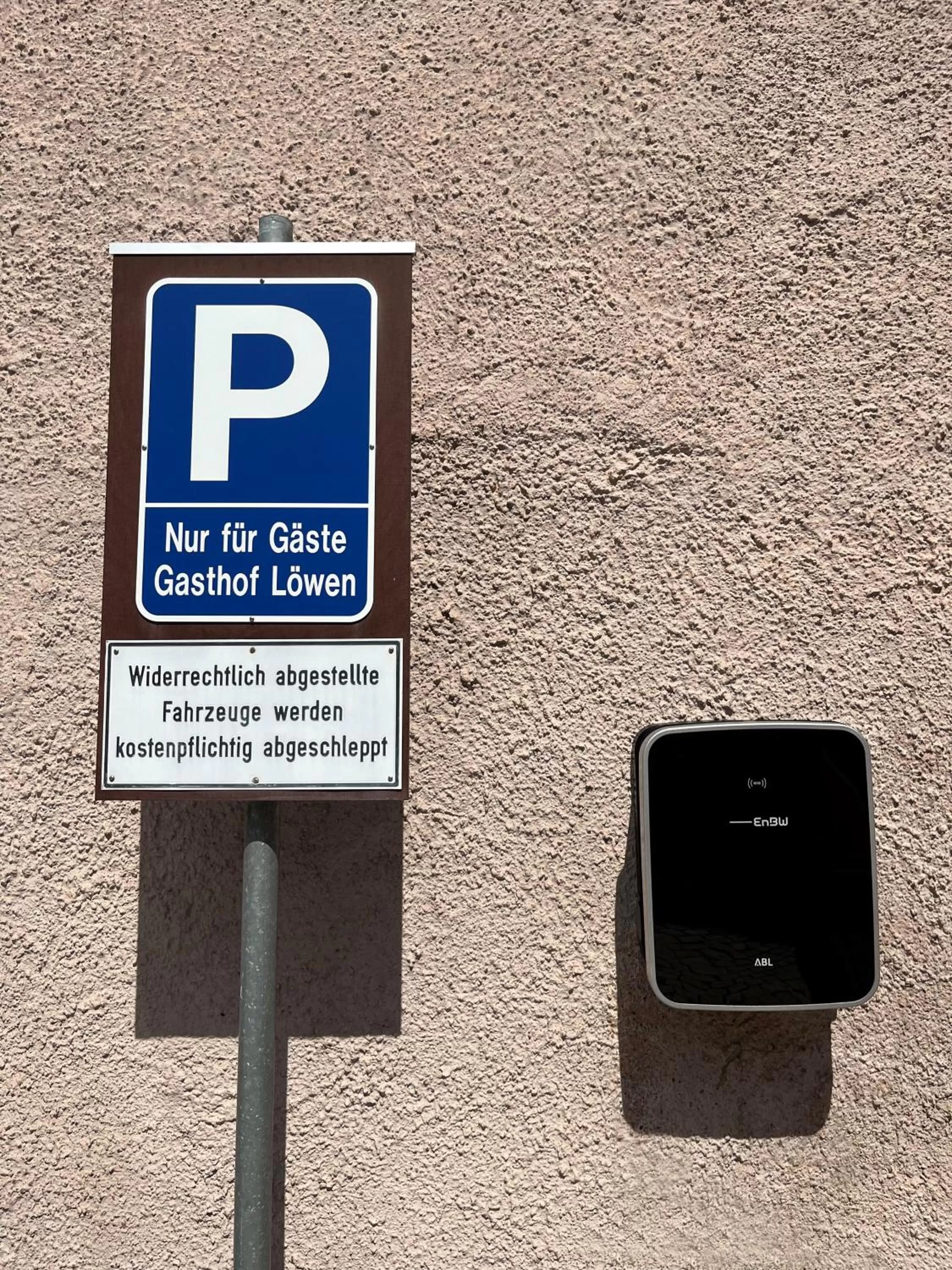 Parking in Hotel zum Löwen