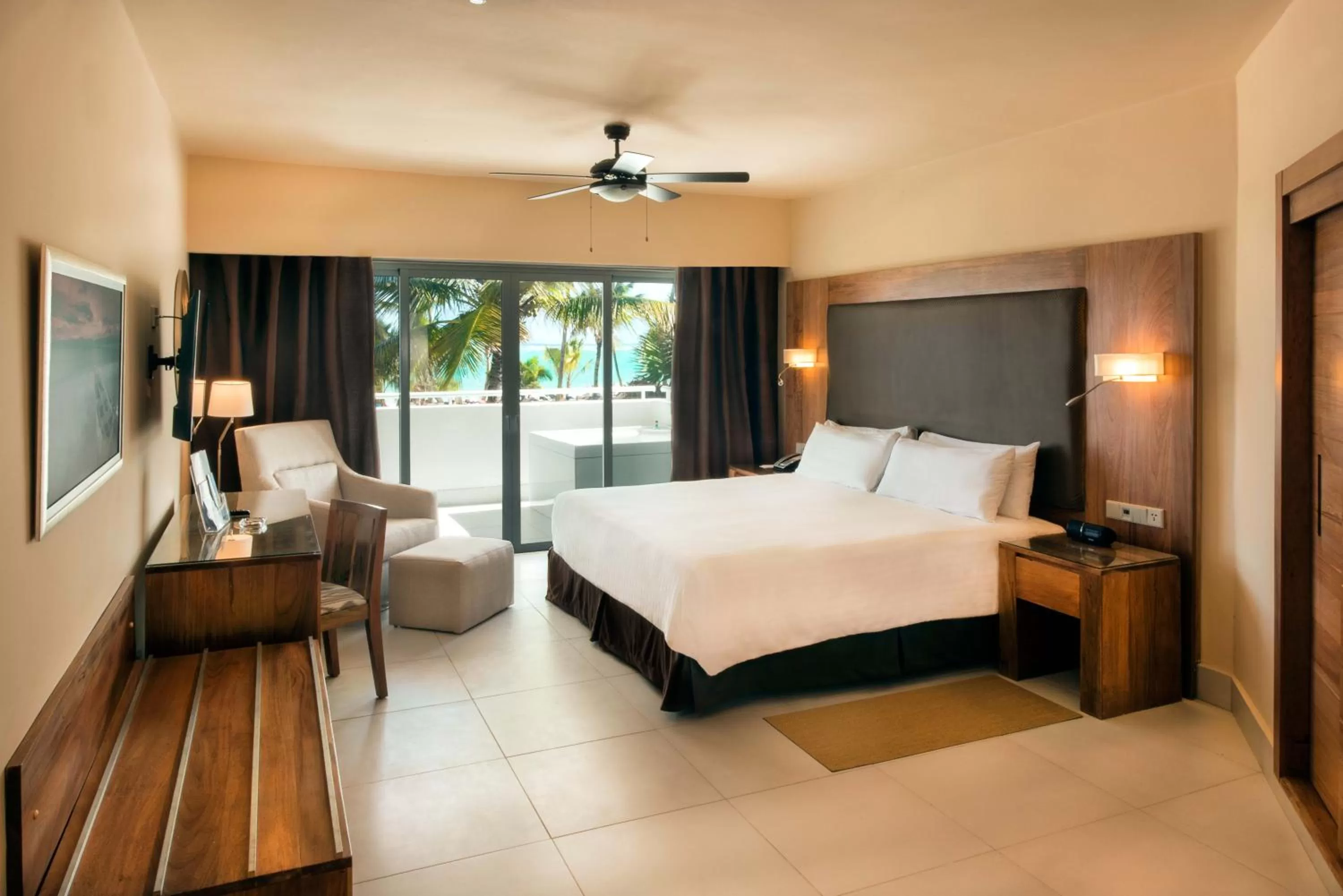 View (from property/room), Bed in Occidental Punta Cana - All Inclusive