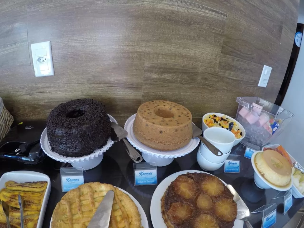 Breakfast in Pousada Kanoas