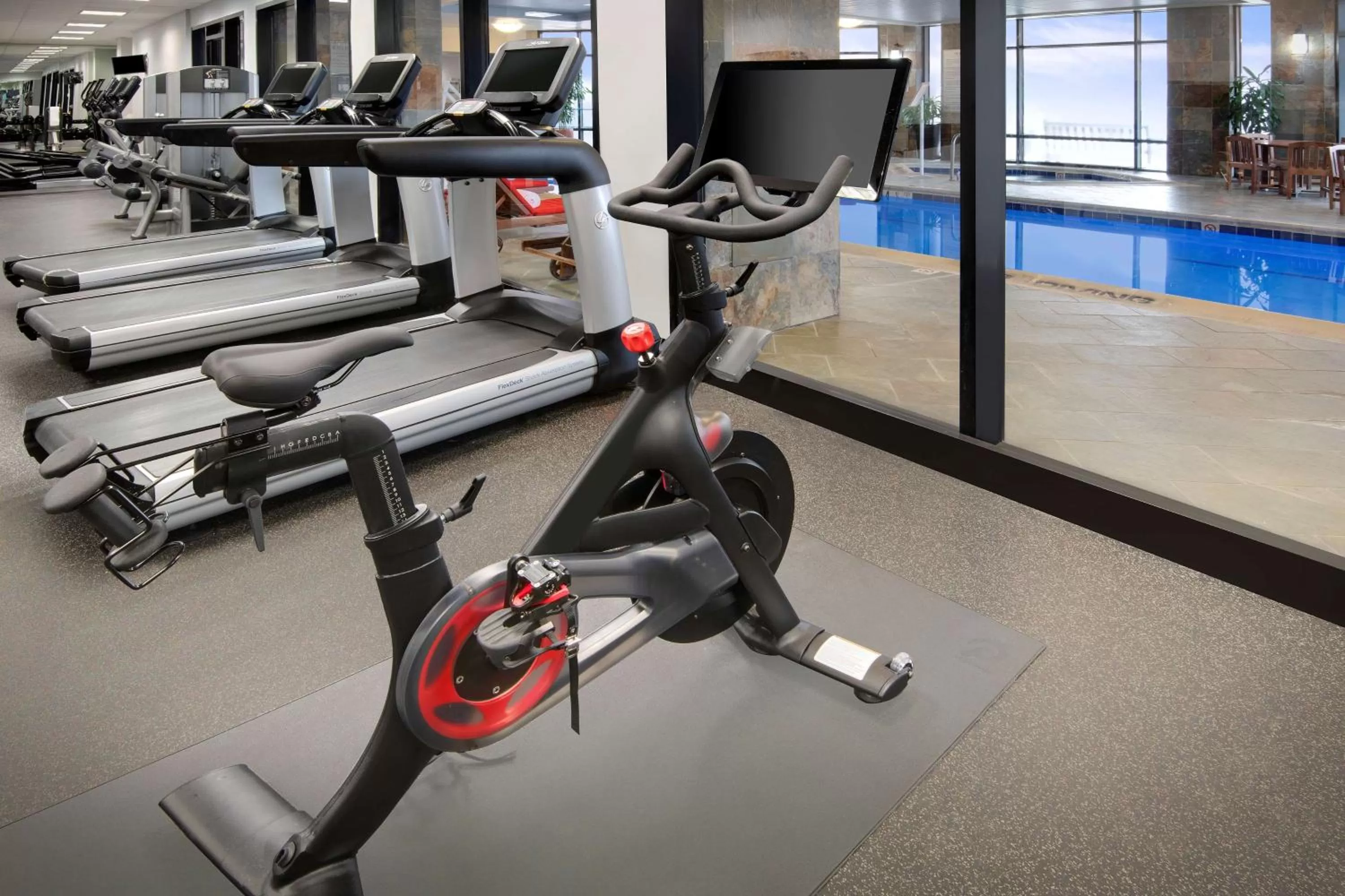 Fitness centre/facilities in Hyatt Regency Dulles