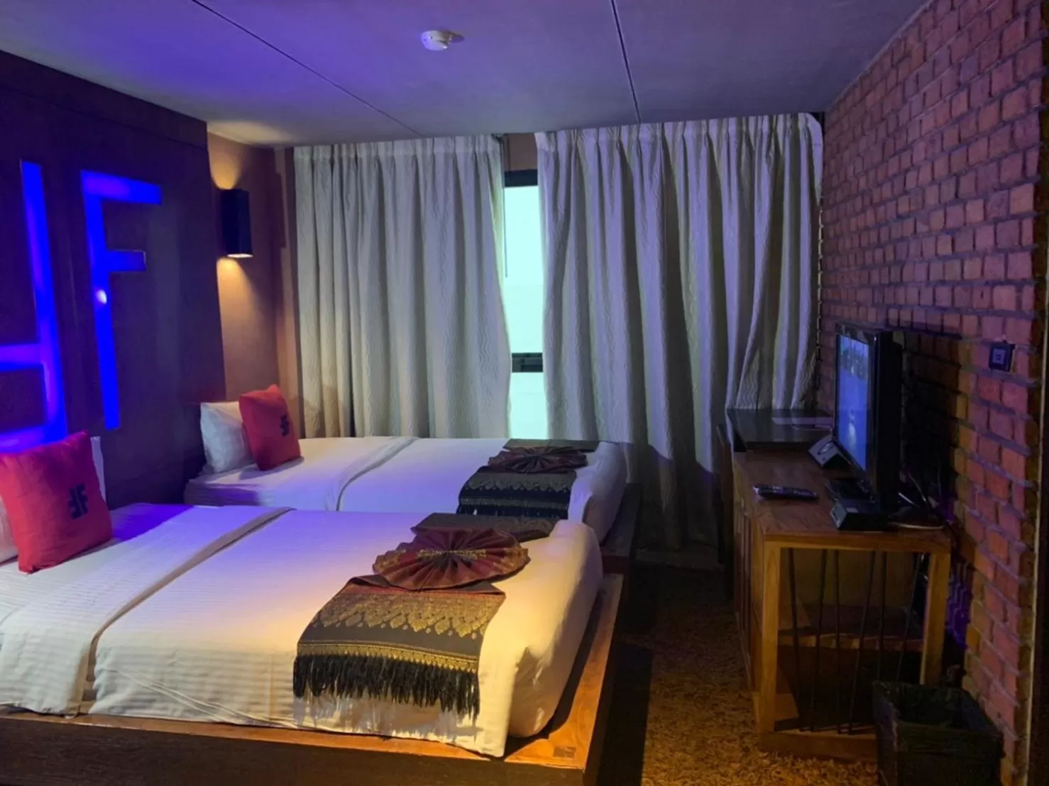 Bed in The Fusion Suites