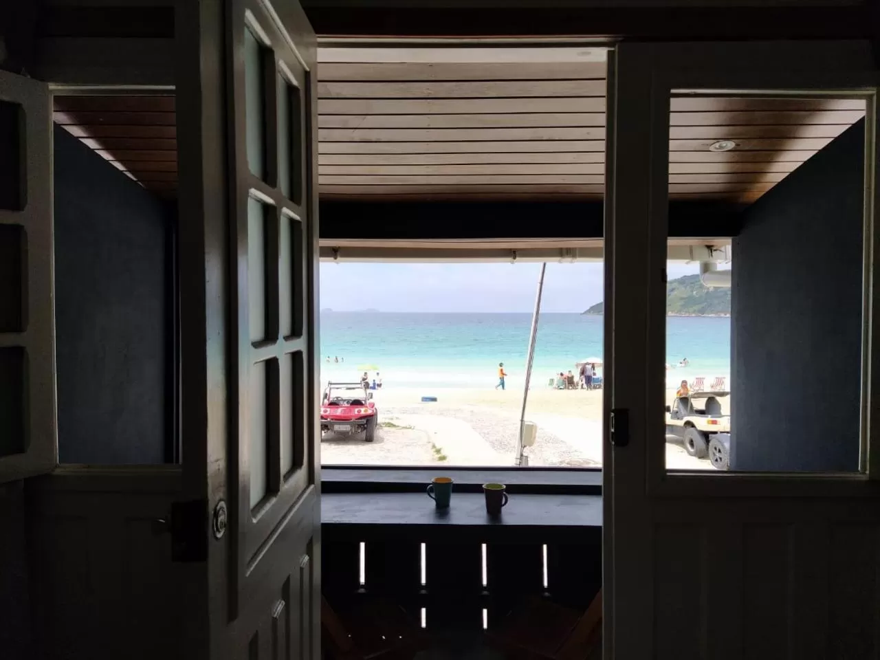 Sea View in Casa de Hóspedes "Guesthouse Prainha"