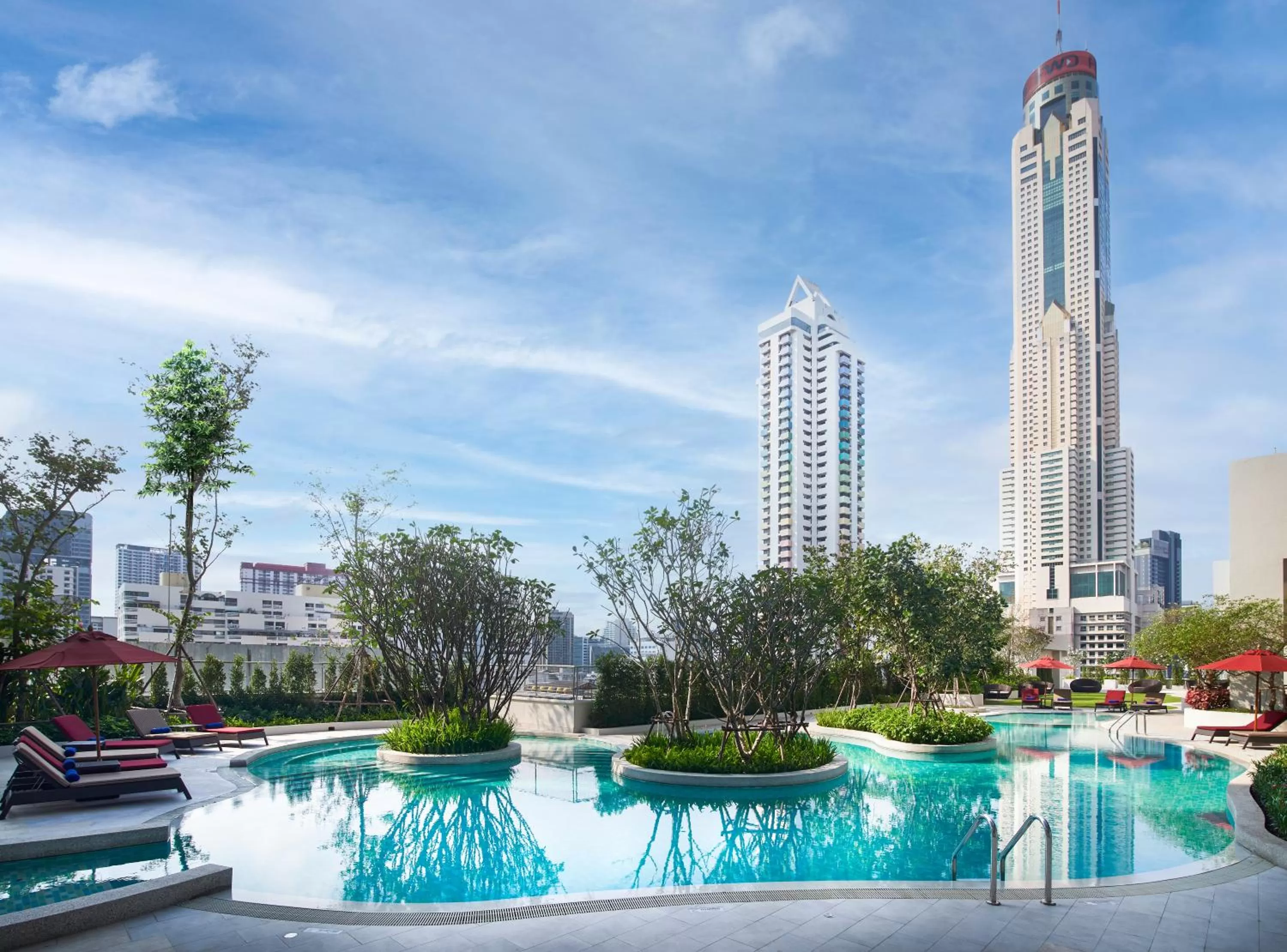 Swimming pool in Amari Bangkok