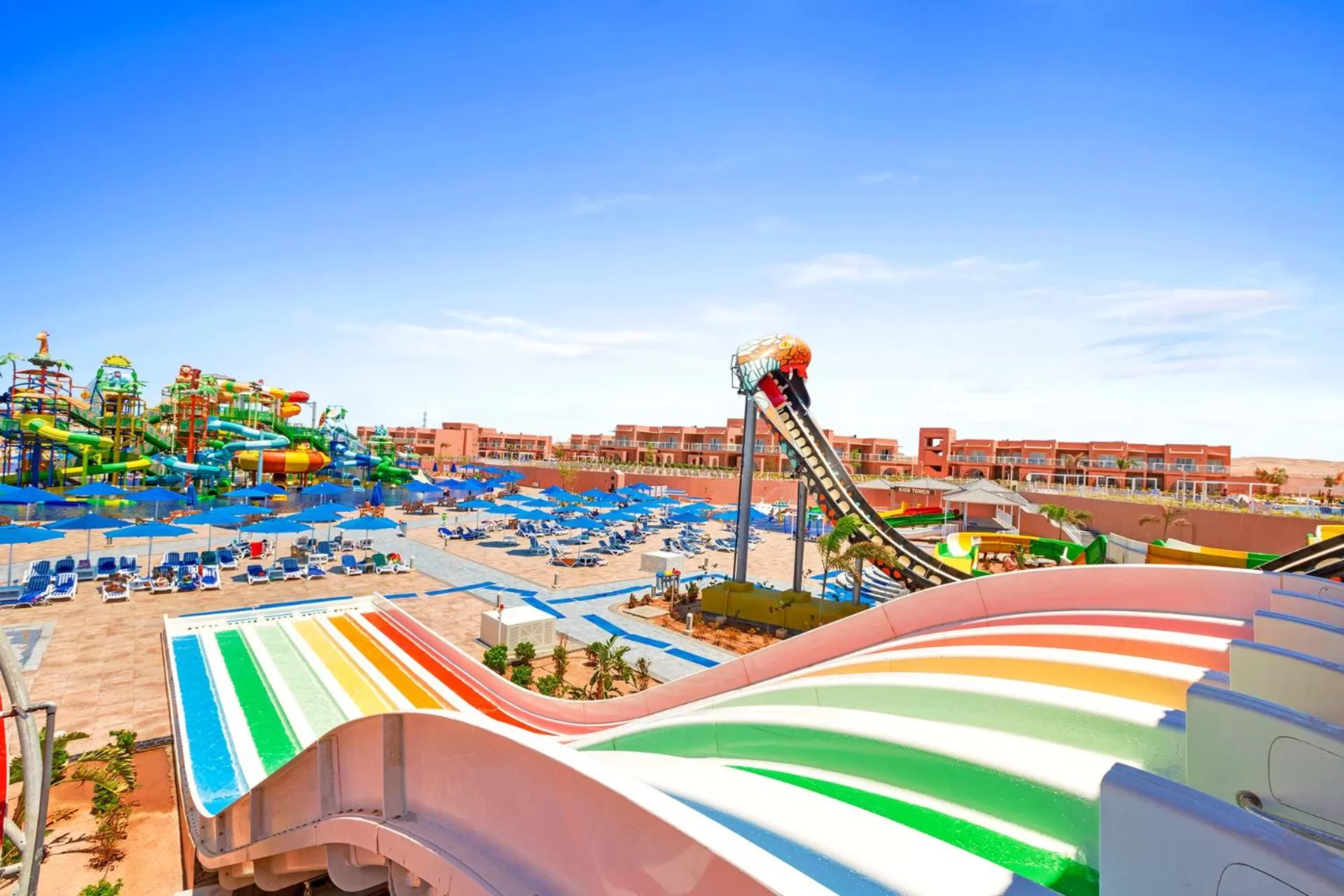 Aqua park in Pickalbatros Jungle Aqua Park - Neverland Hurghada