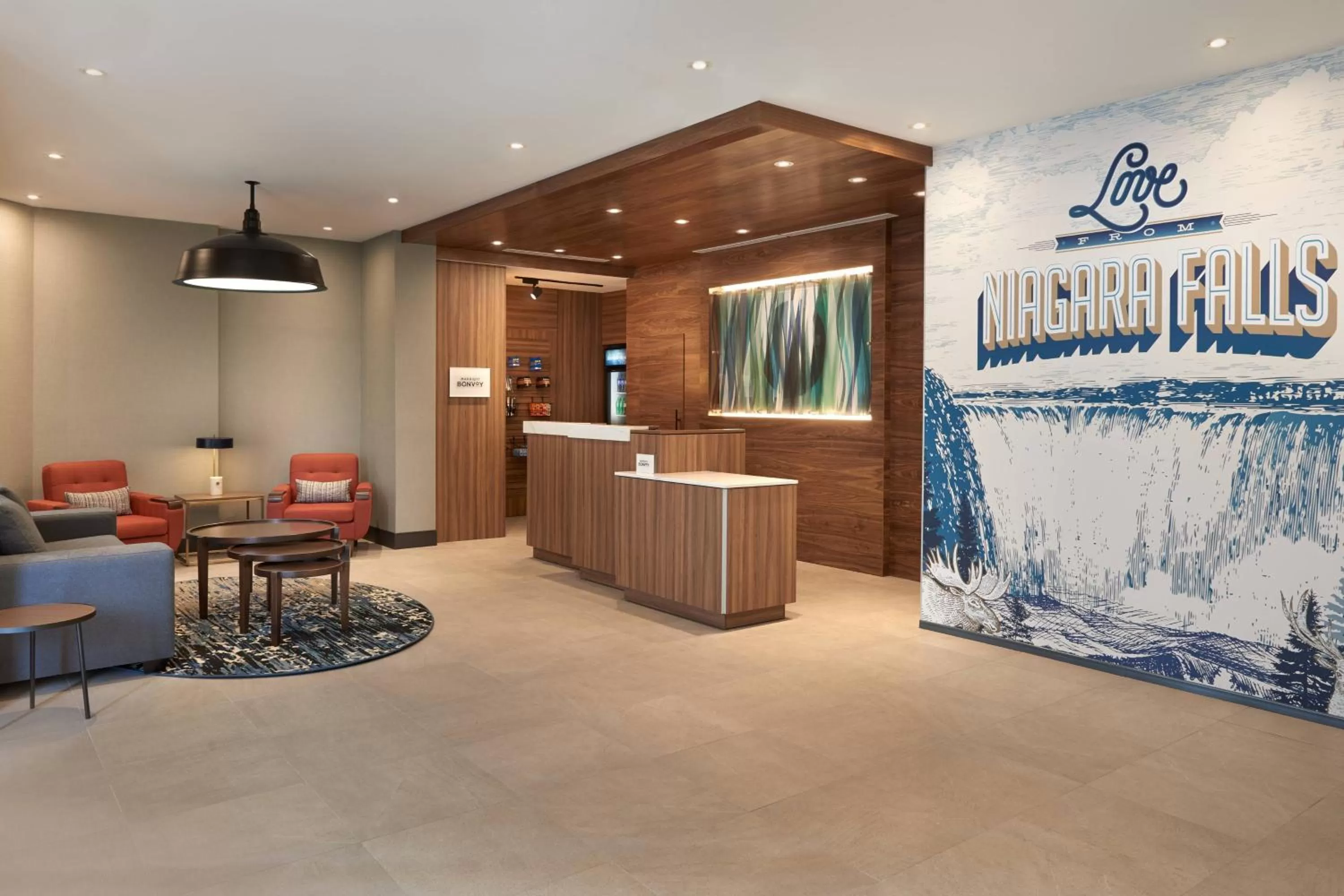 Lobby or reception in Fairfield by Marriott Niagara Falls, Canada