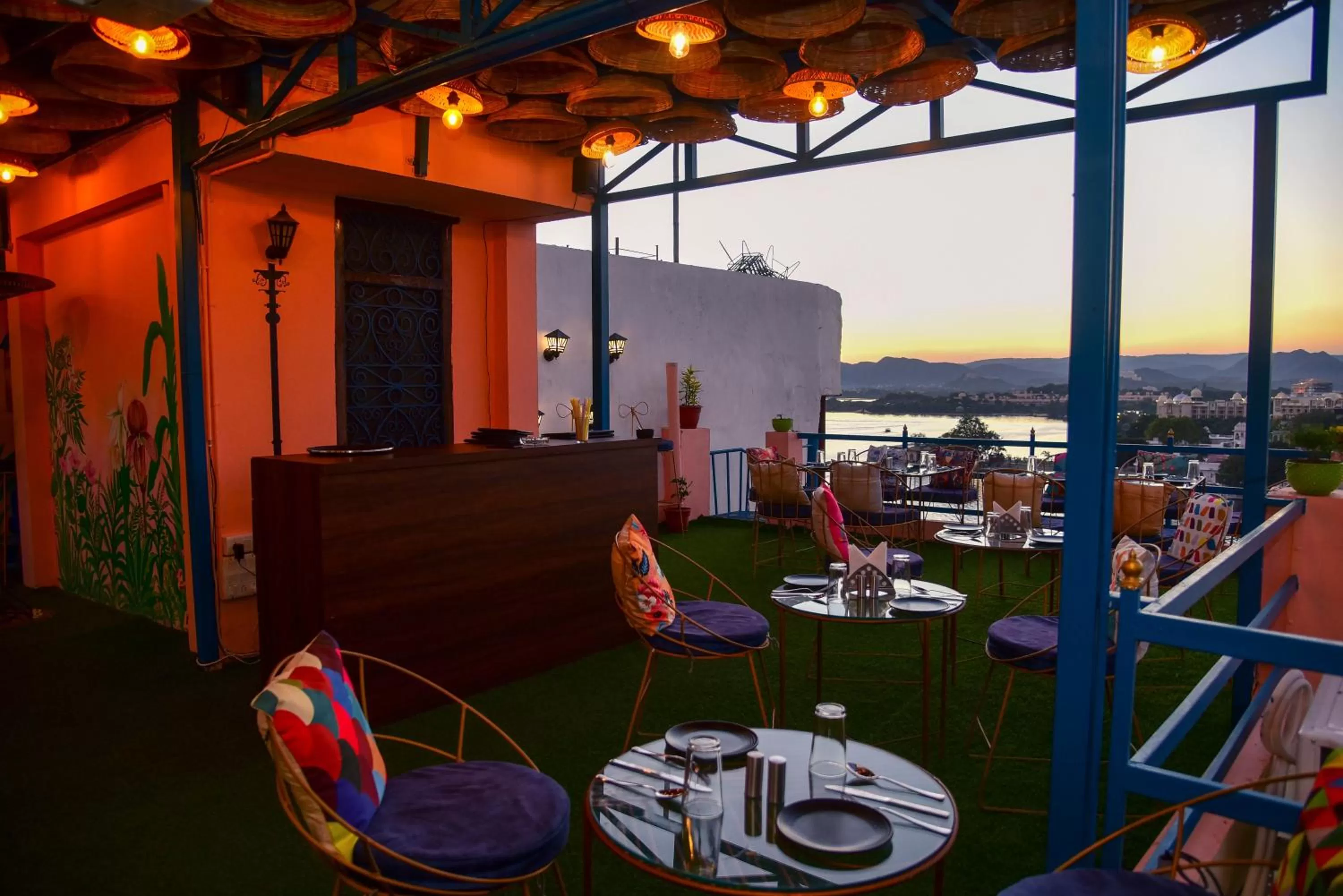 Natural landscape in Hotel Casa by the lake