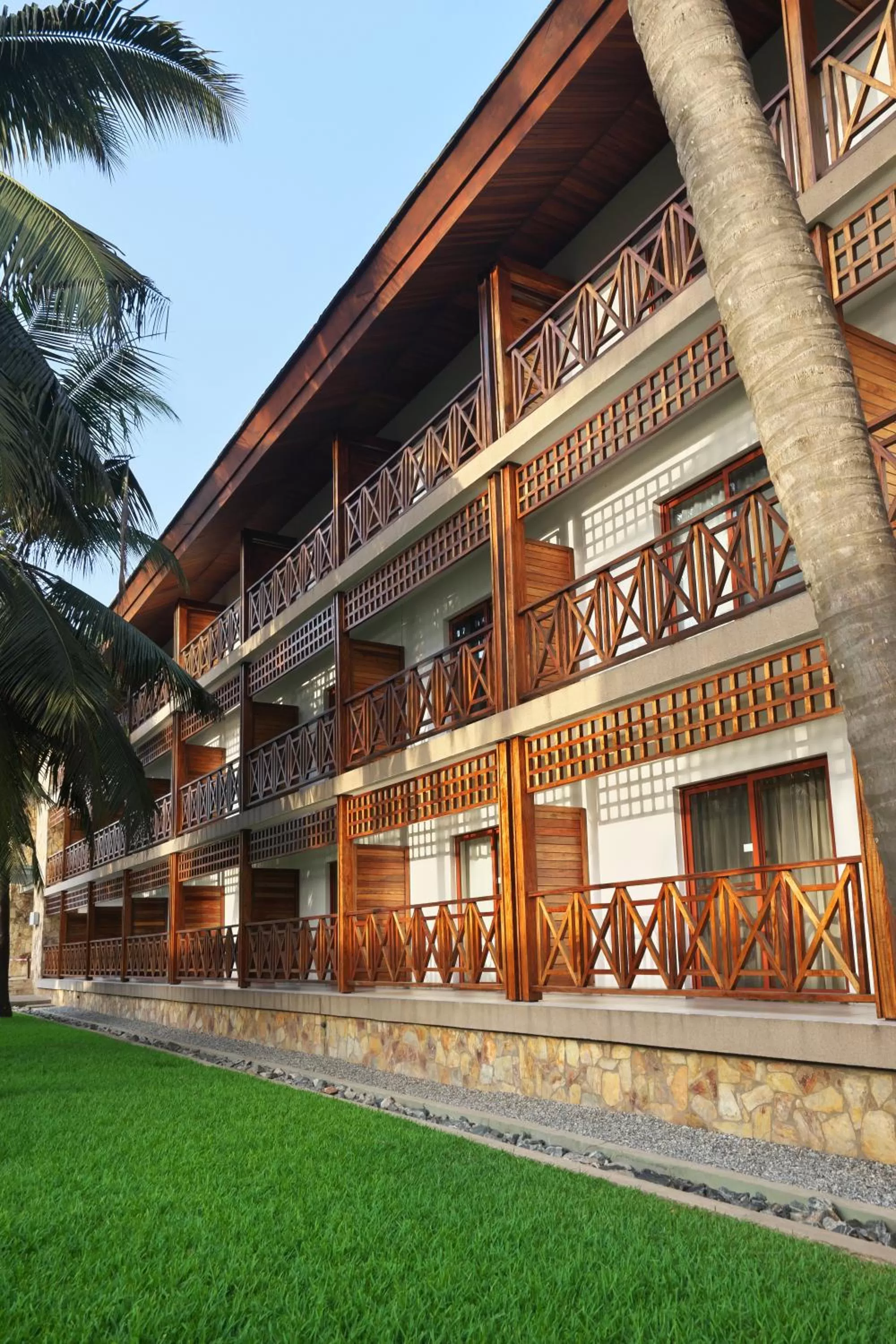 Property building in Labadi Beach Hotel