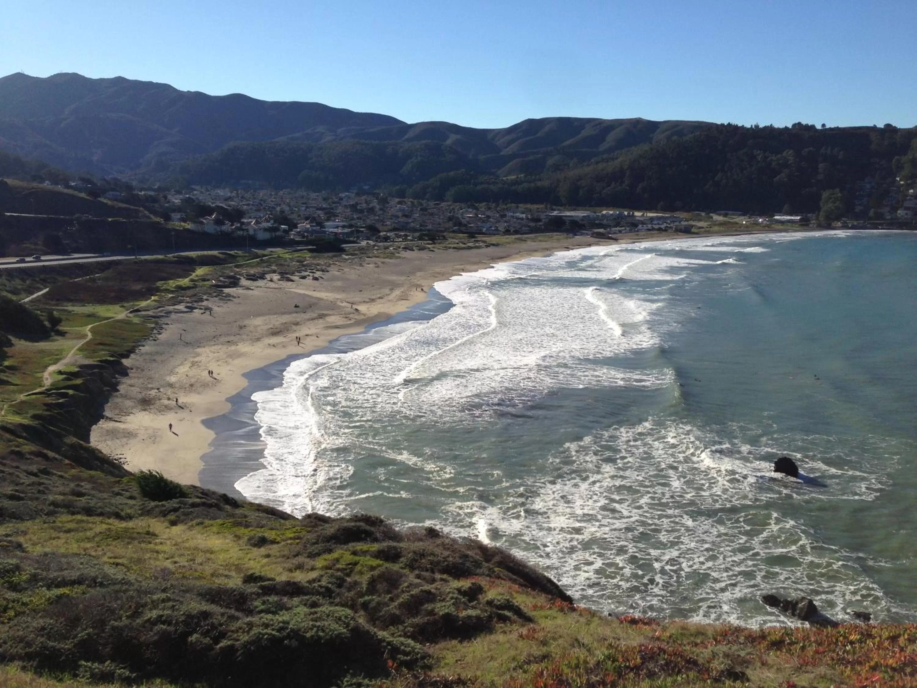 Beach in Pacifica Beach Hotel