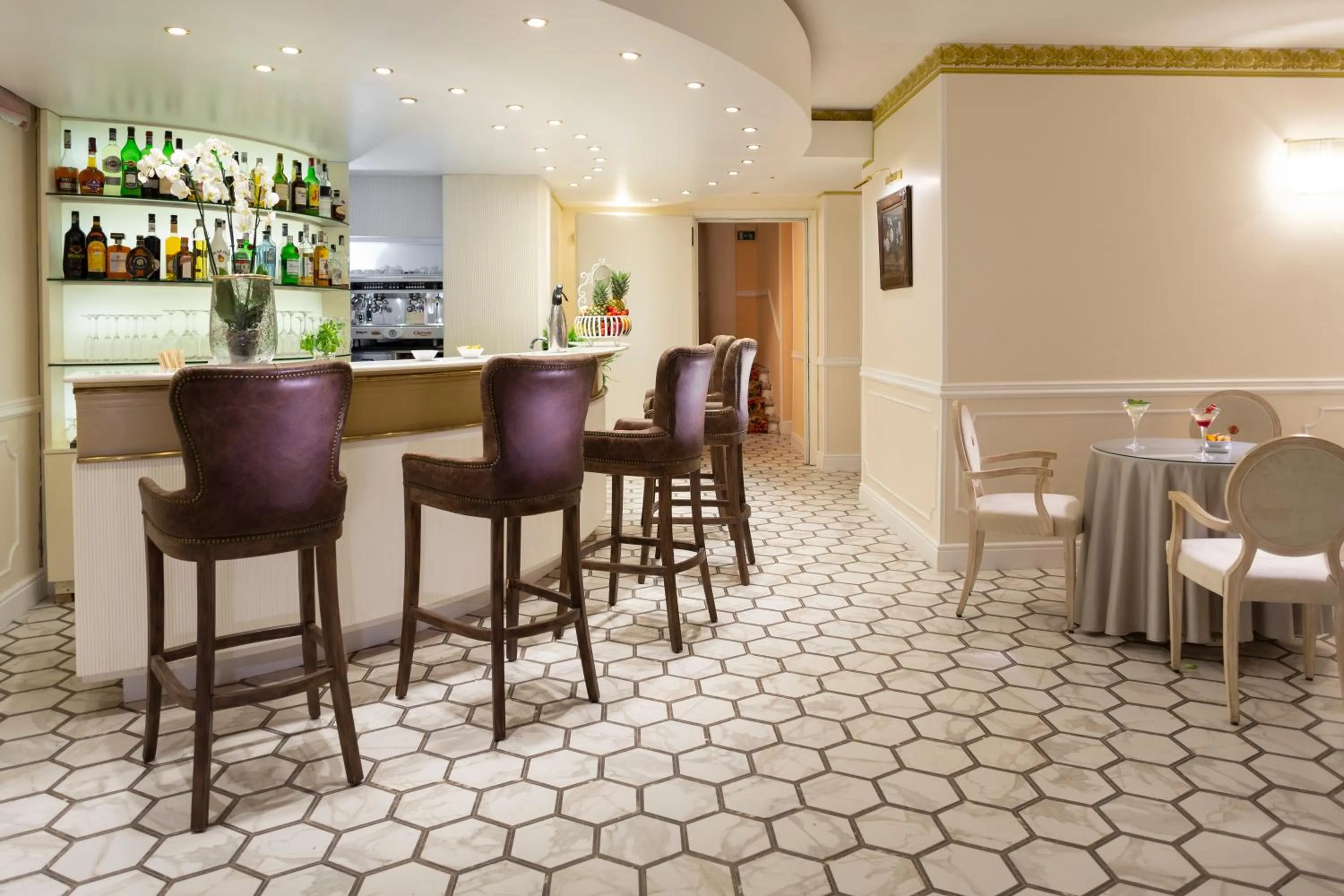 Lounge or bar in Hotel Milton Rimini