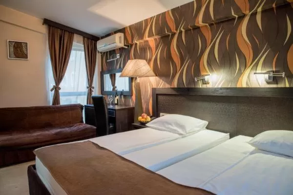 Bed in Hotel Crnogorska Kuća