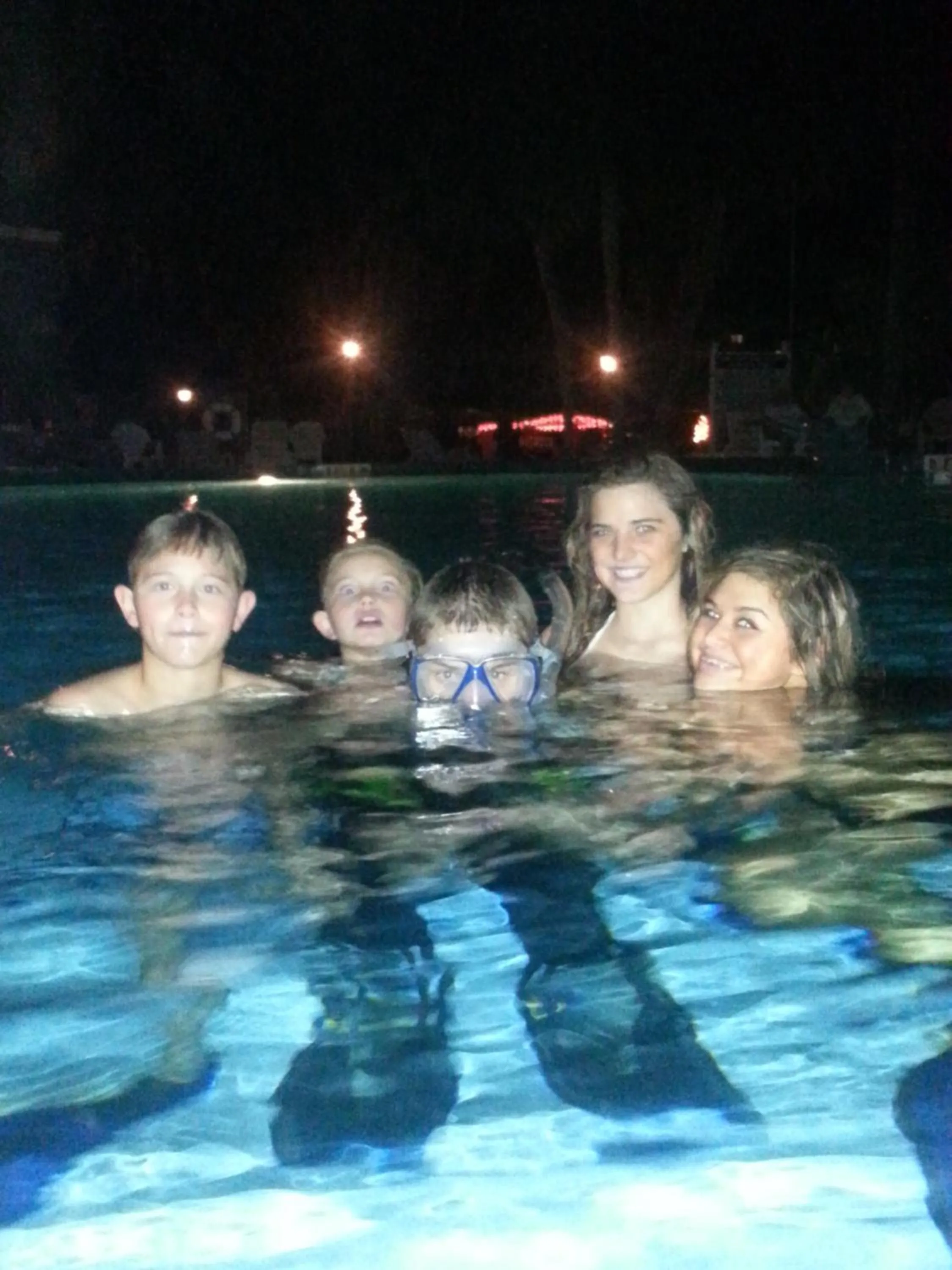 Swimming pool in Homestead Motel