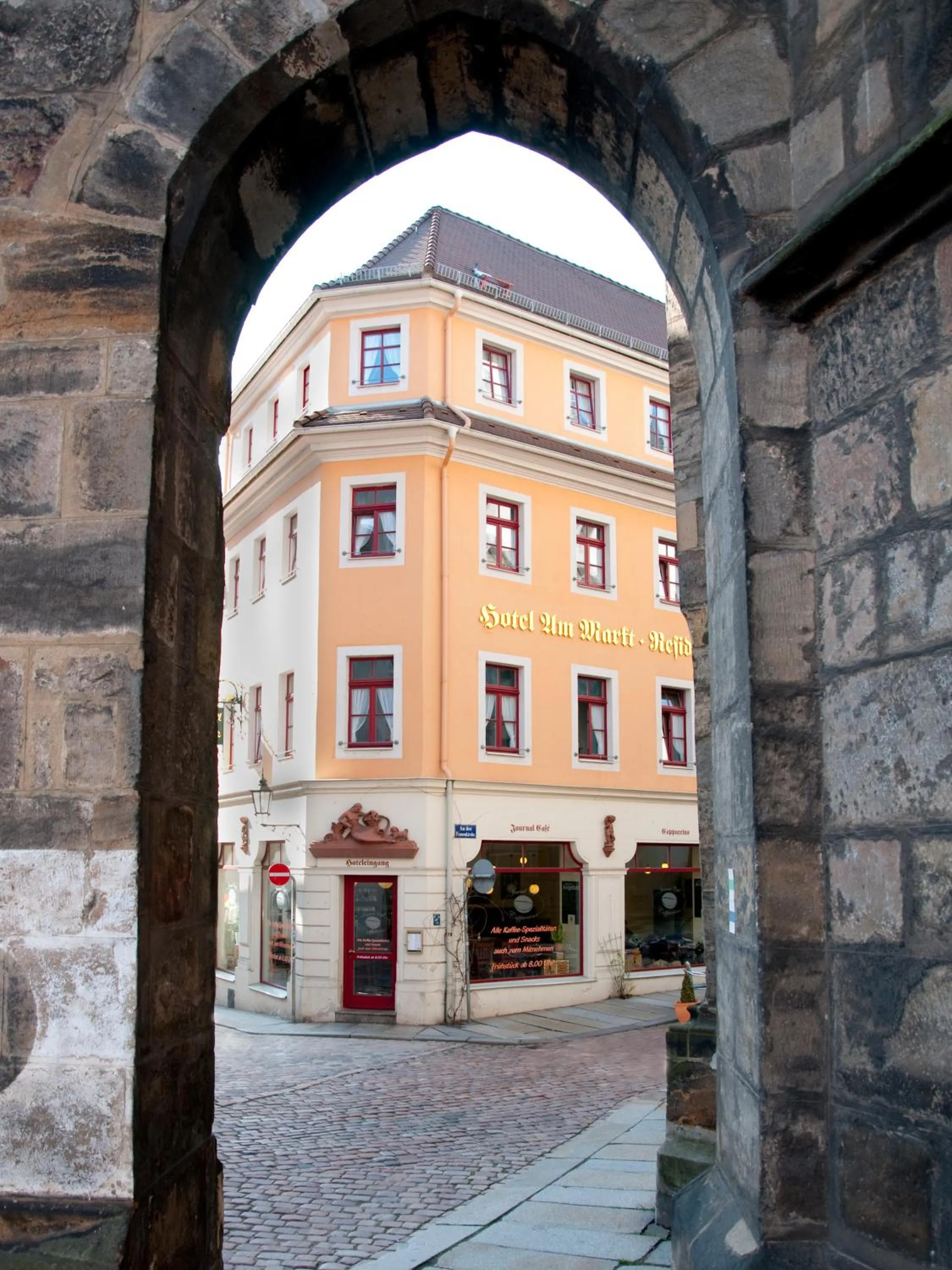 Facade/entrance in Hotel GARNI Residenz Am Markt Meißen
