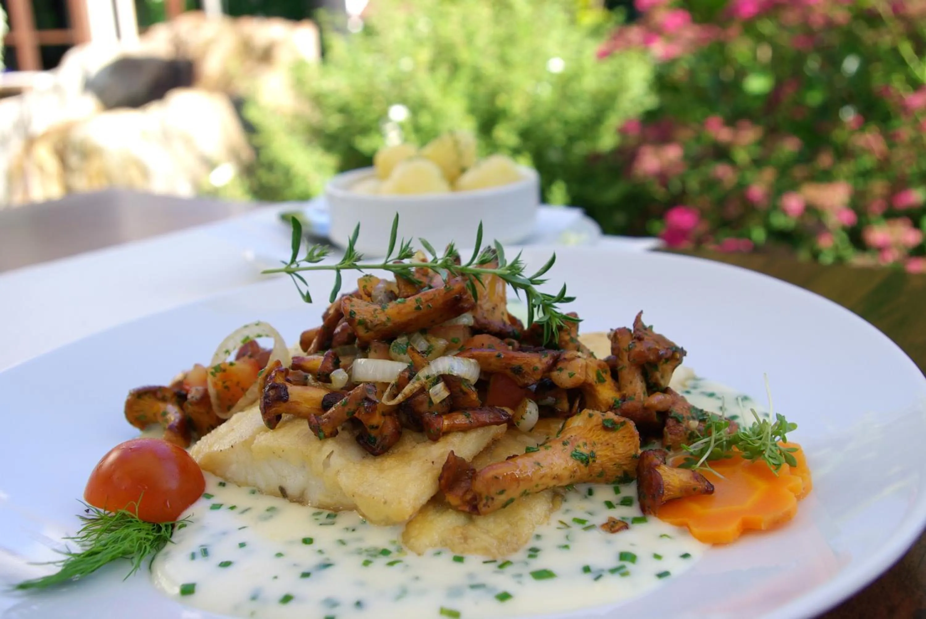 Food close-up in Flair Hotel Dobrachtal