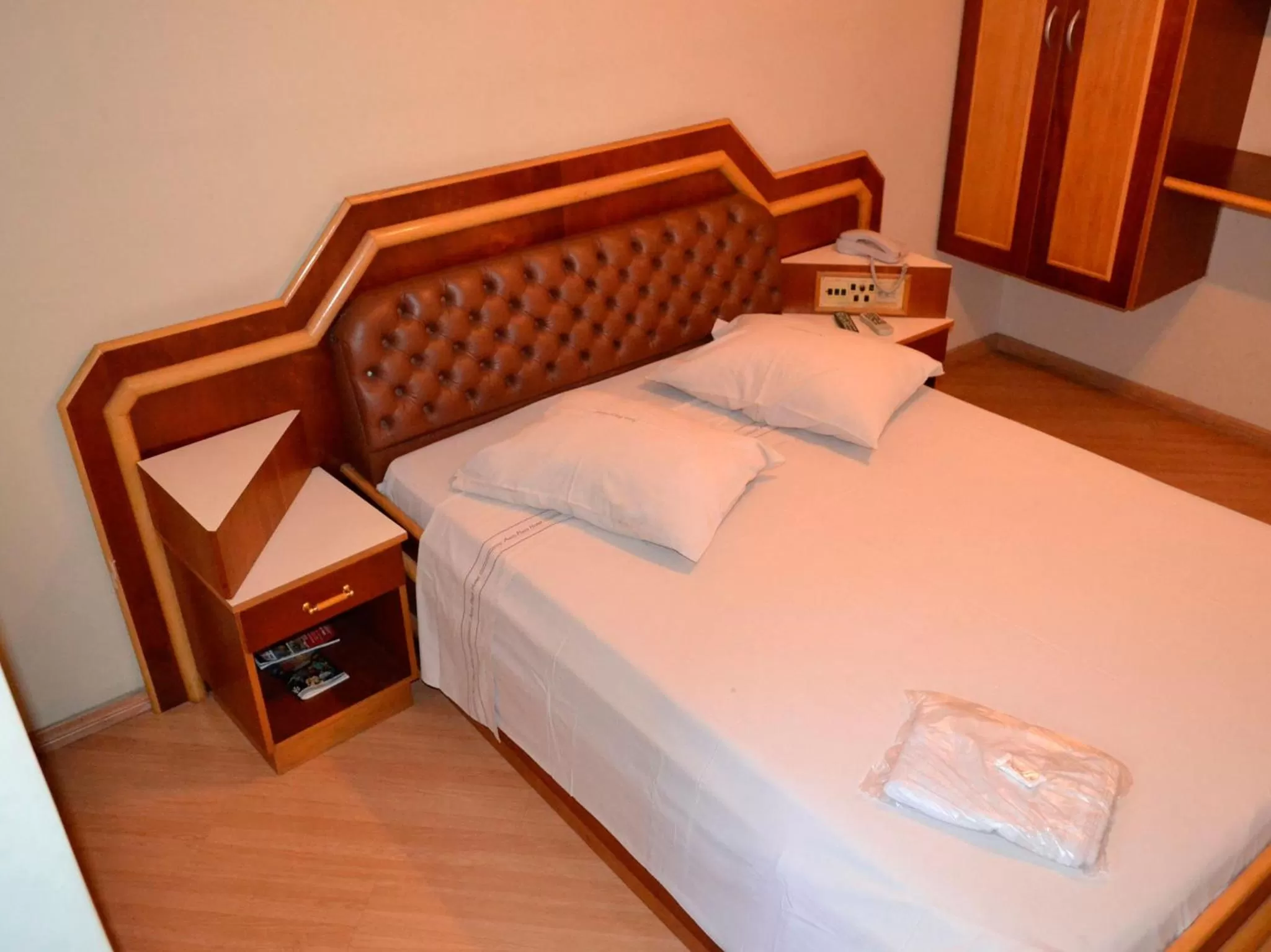 Bed in Aero Plaza Hotel