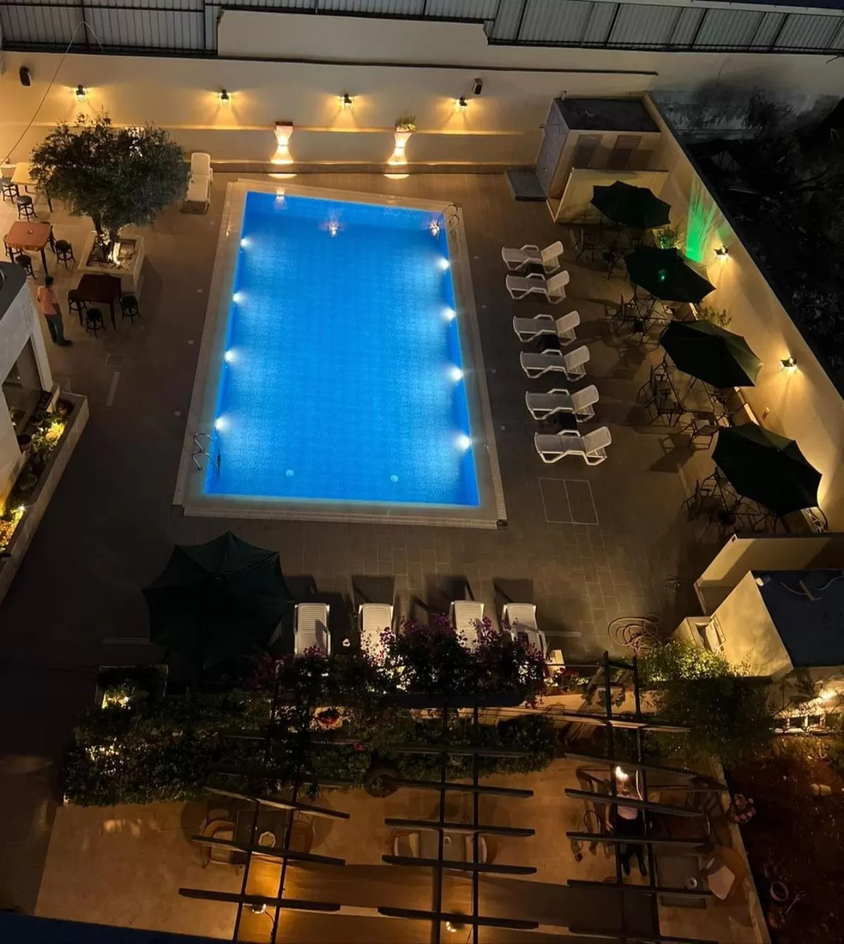 Swimming pool in Salome Hotel